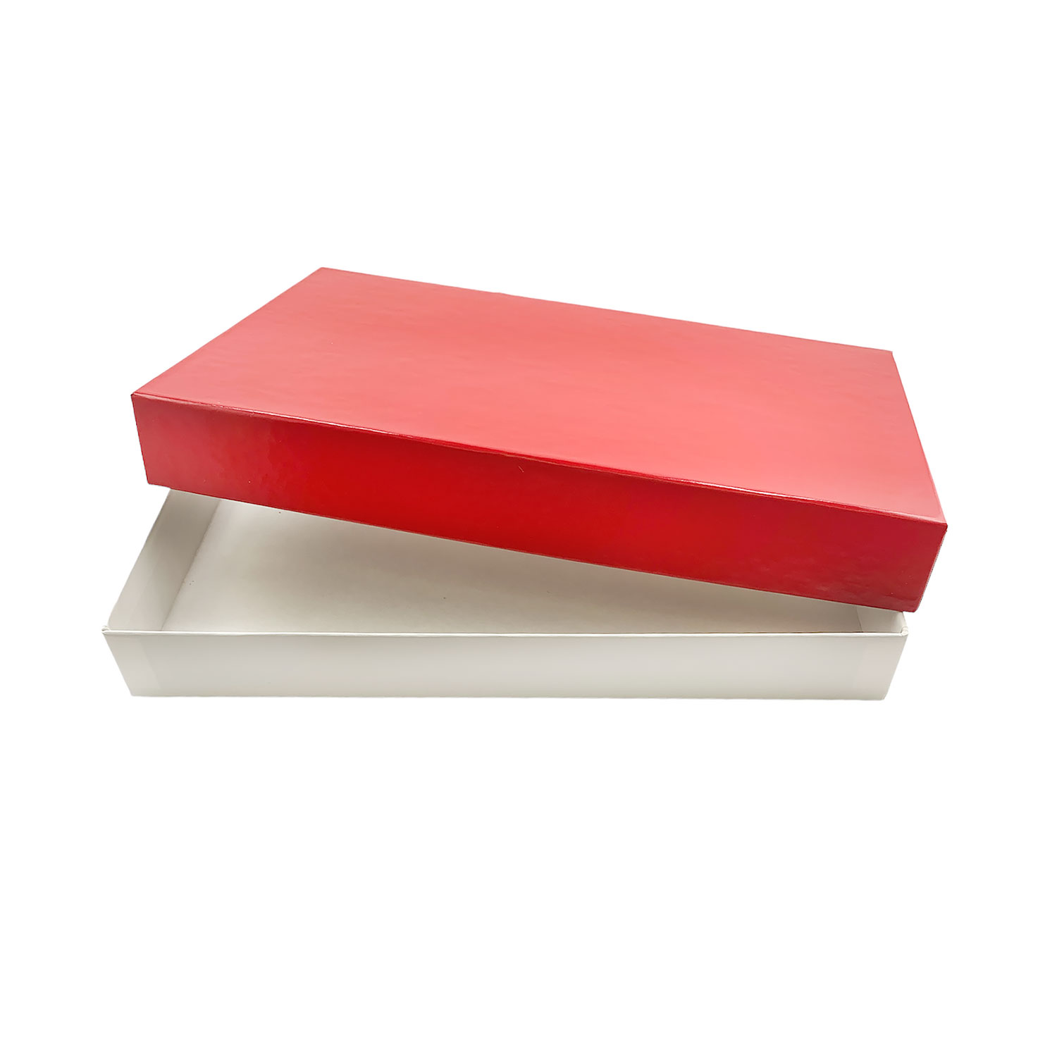 Red Candy Box with White Base 1 2 lb