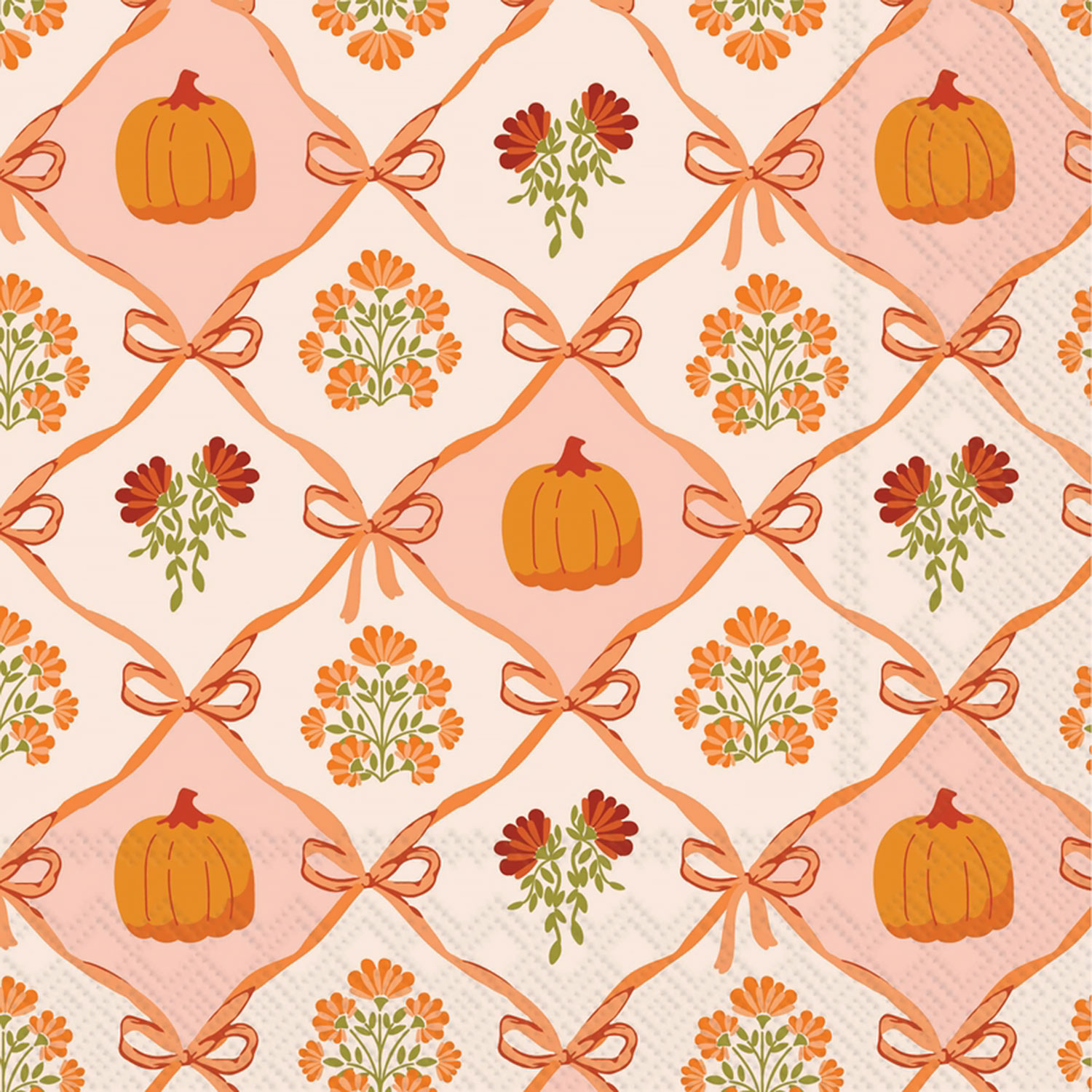 Harvest Bloom Cocktail Napkins