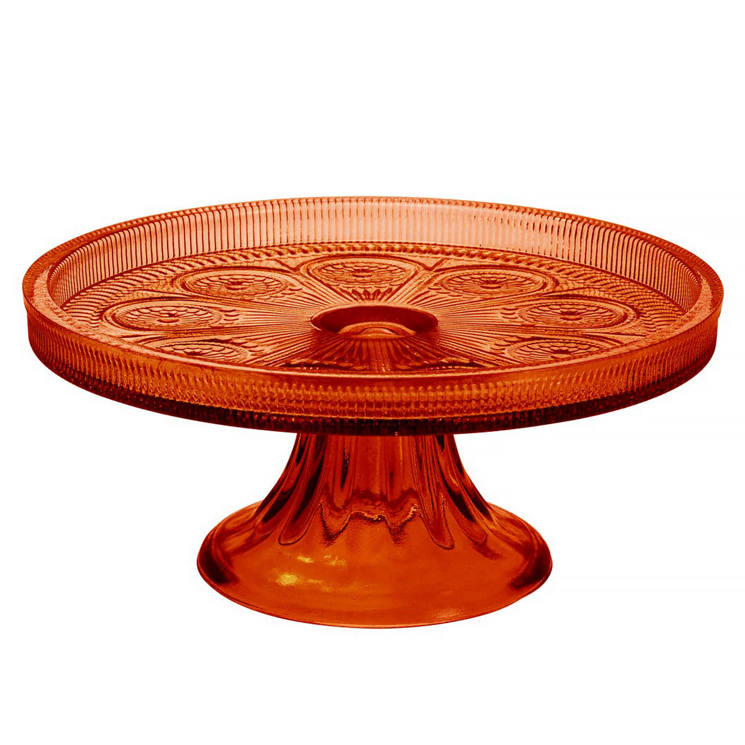 Umber Codi Glass Cake Stand