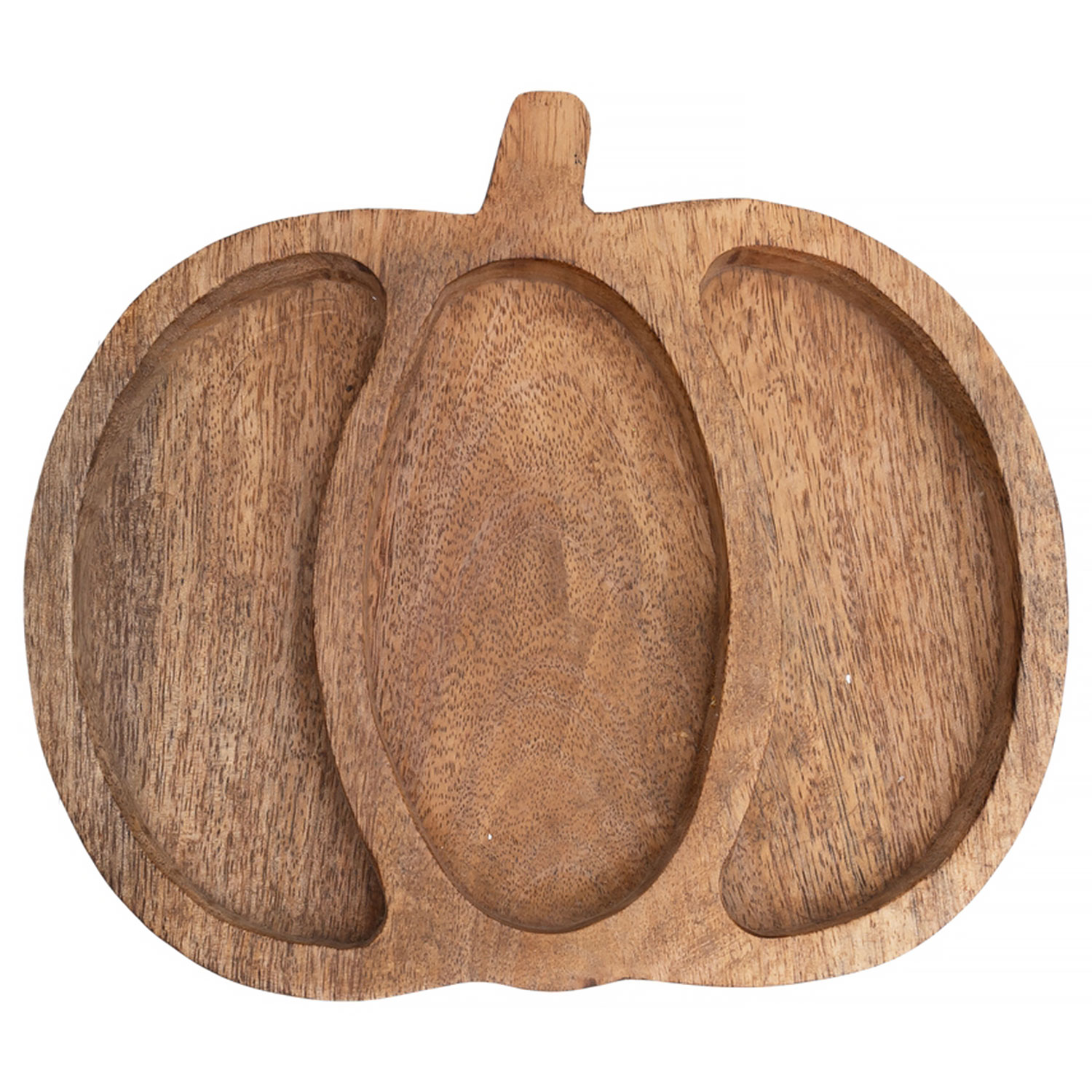 Wooden Pumpkin Tray