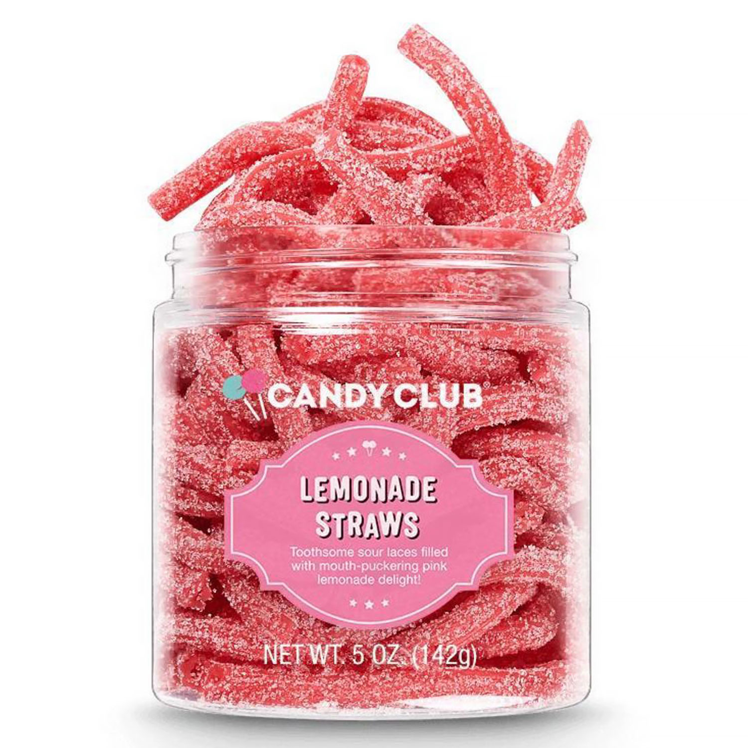 Candy Club Lemonade Straws