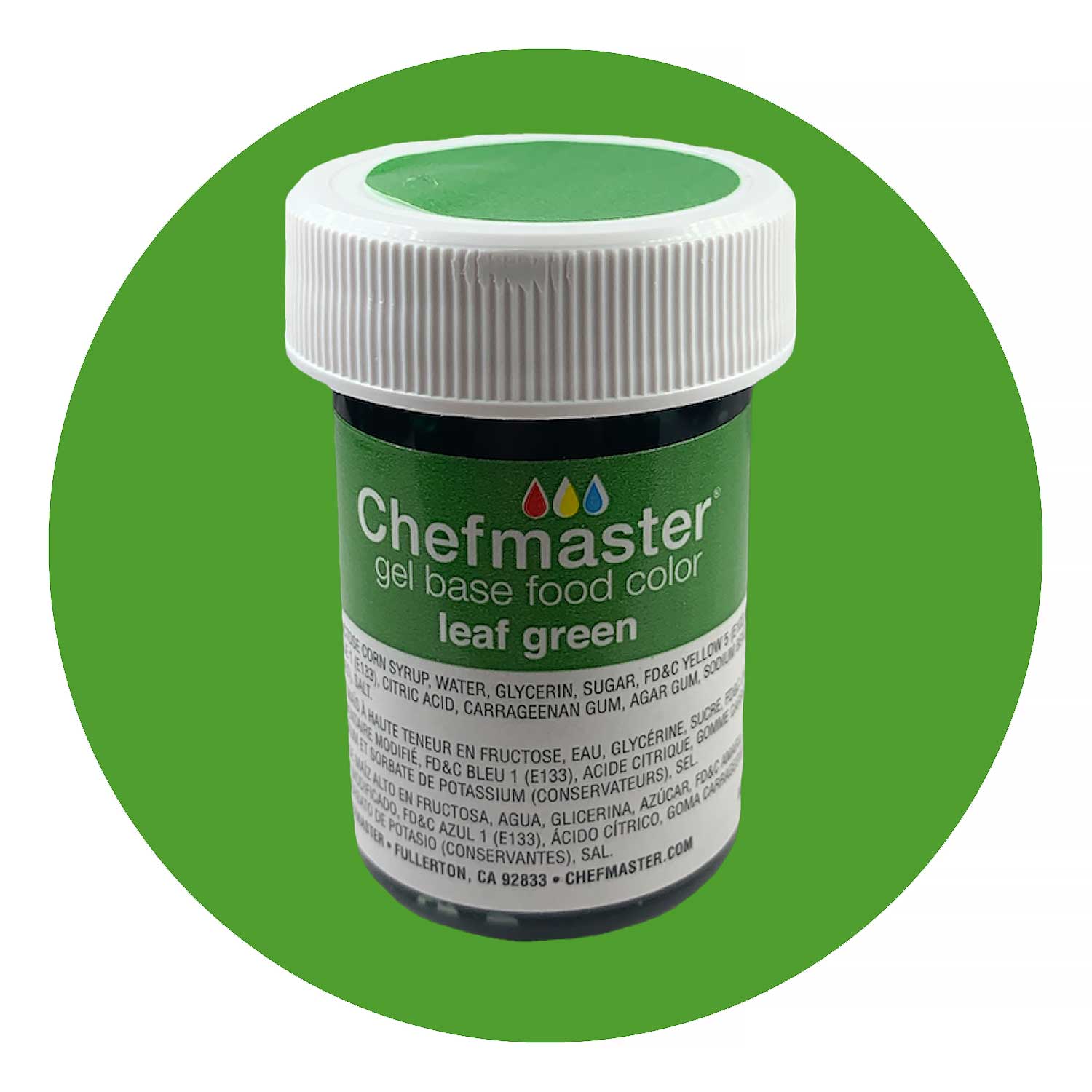 Leaf Green Food Color Gel - Chefmaster