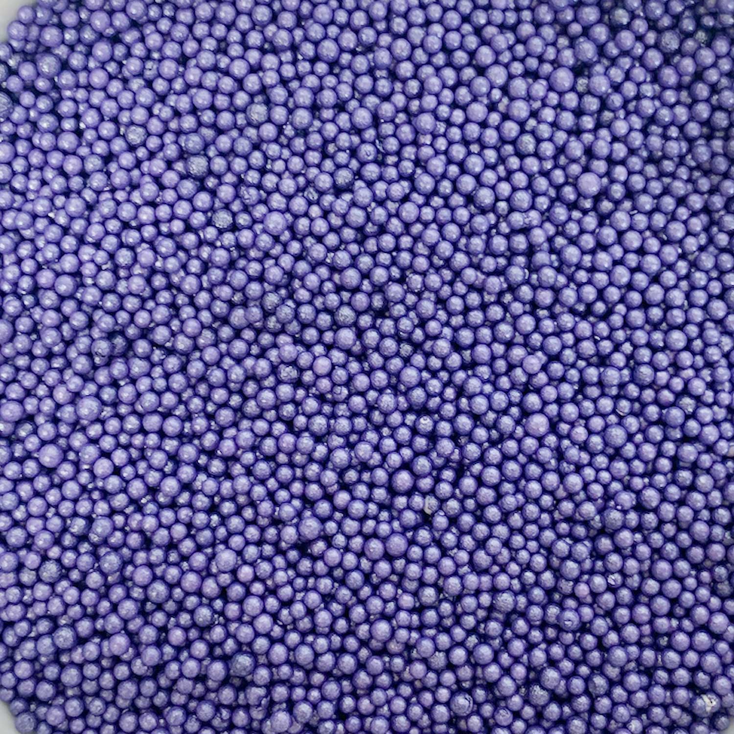 Purple Shimmer Nonpareils