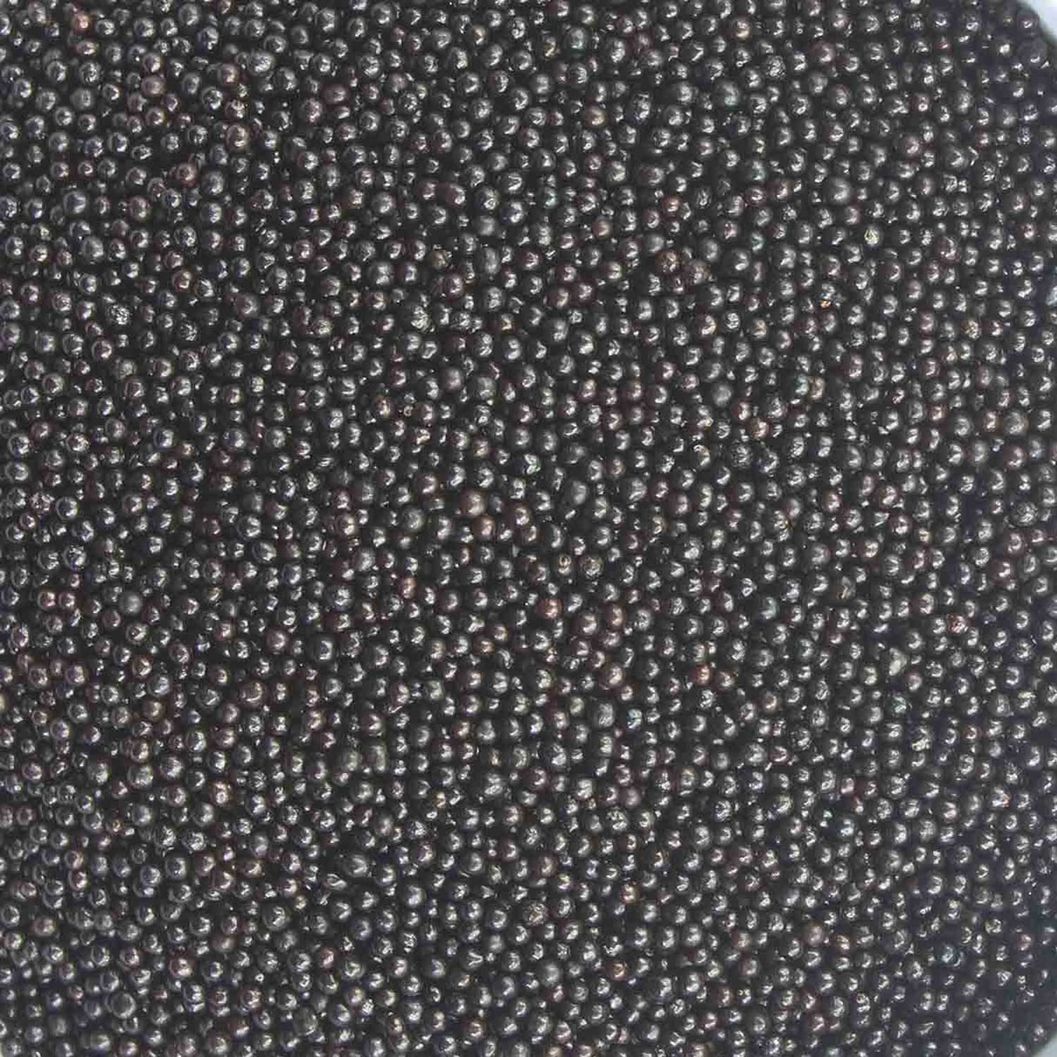 Black Nonpareils Beads