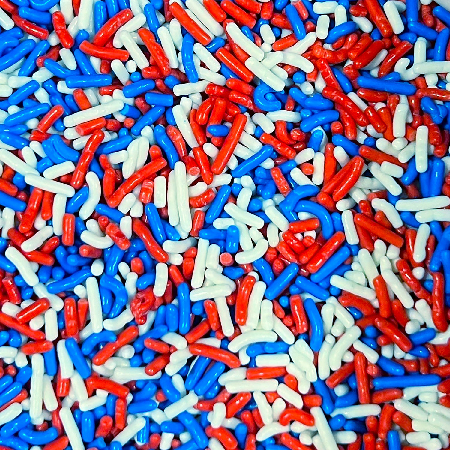 Red White and Blue Jimmies Sprinkles