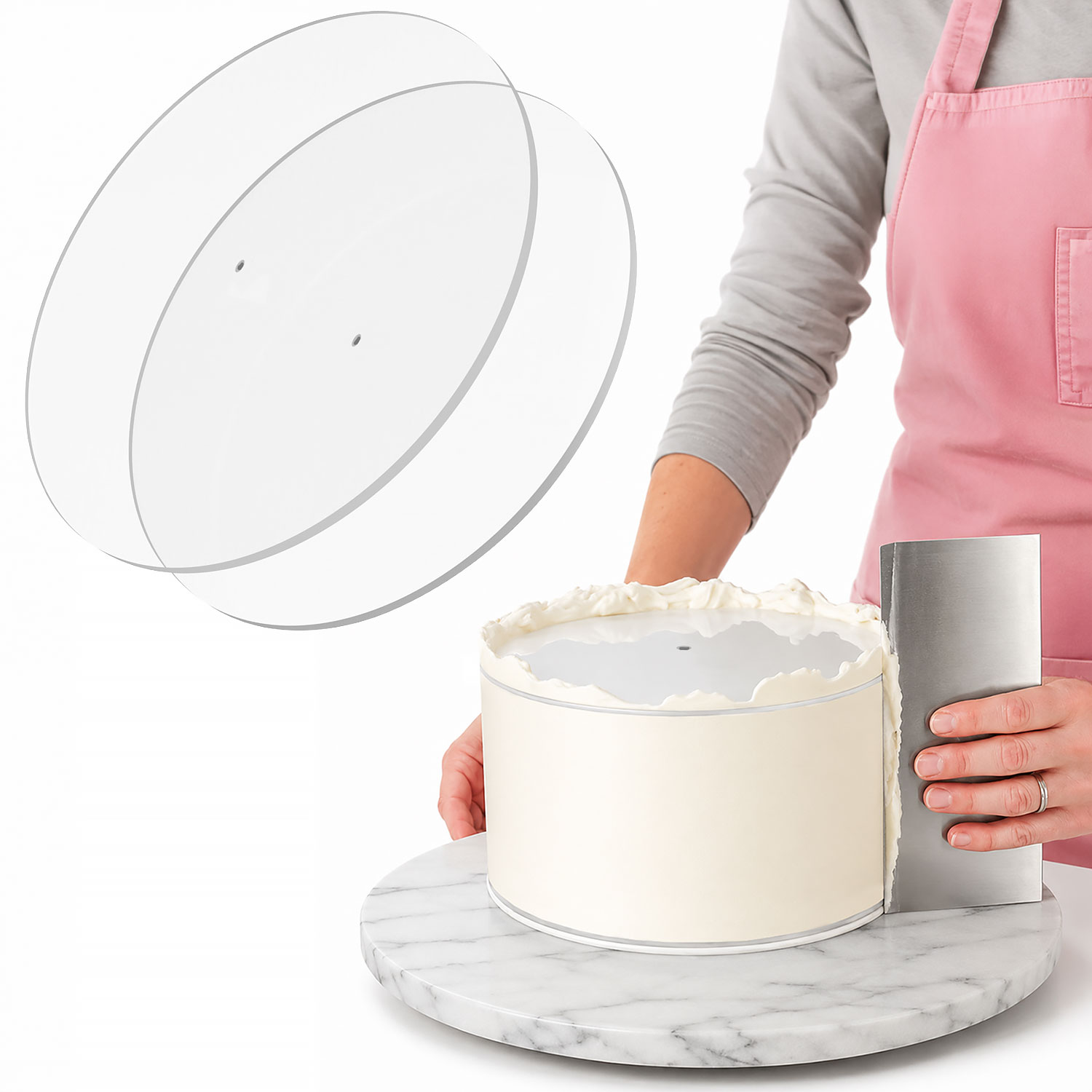 Acrylic Cake Discs
