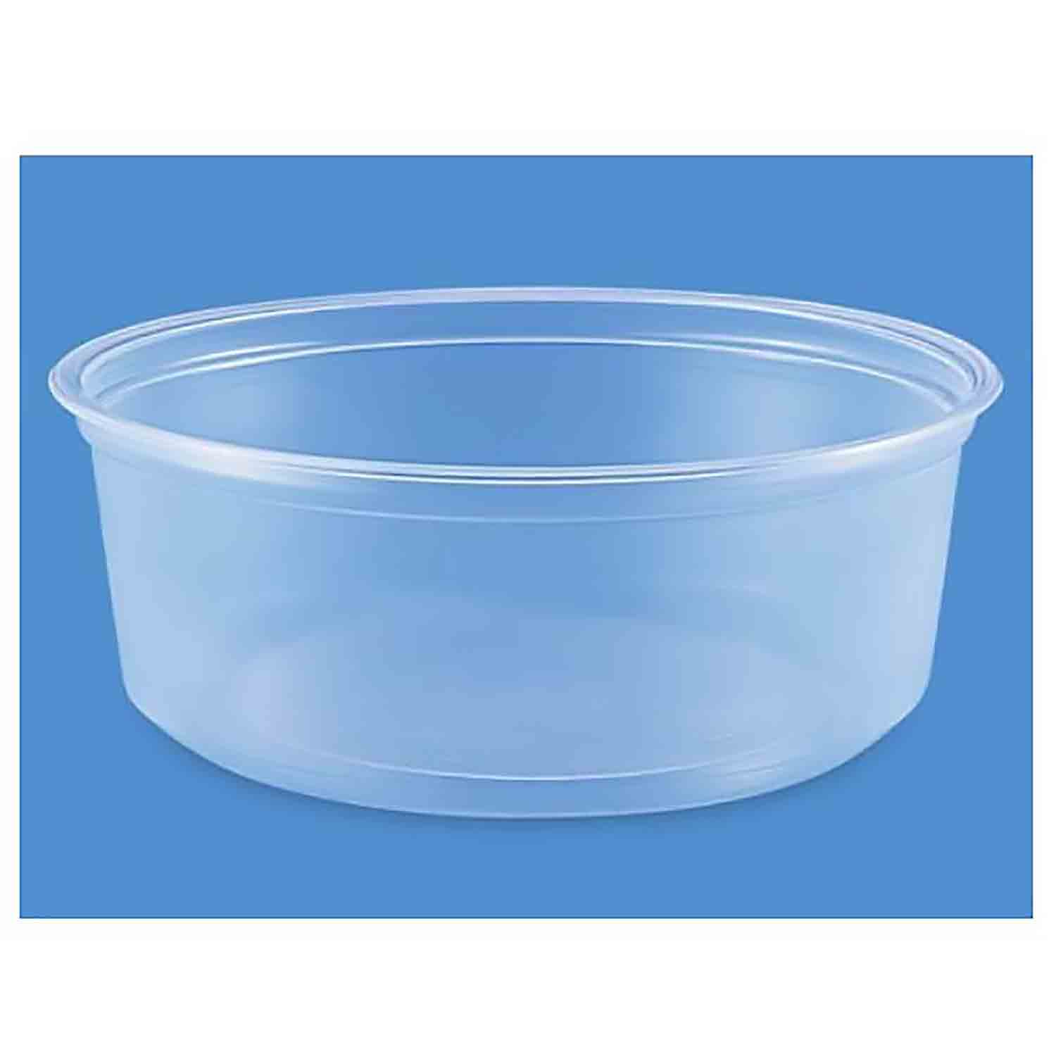 8 oz Deli Container with Clear Lid