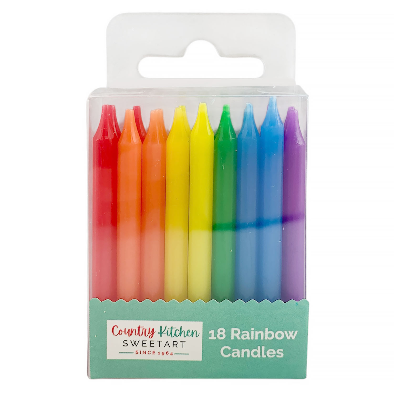 Rainbow Birthday Candles
