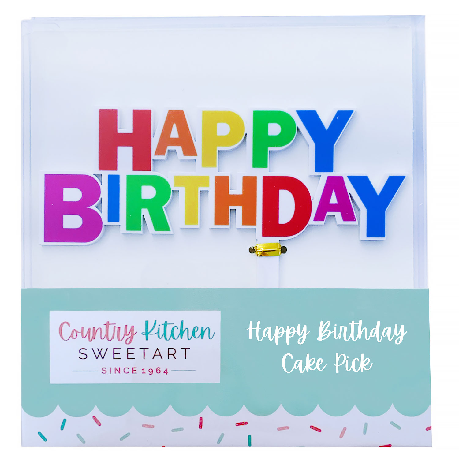 Happy Birthday Cake Topper