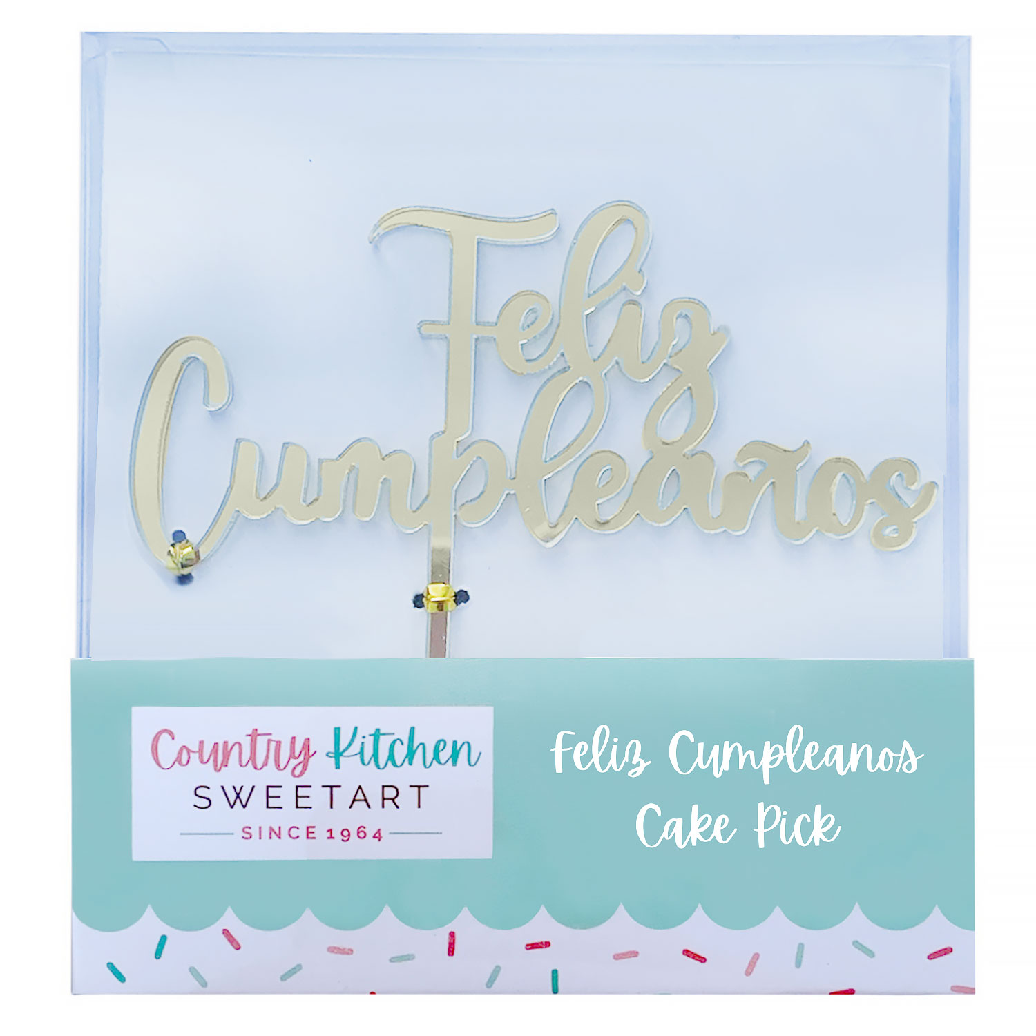Feliz Cumpleanos Cake Topper