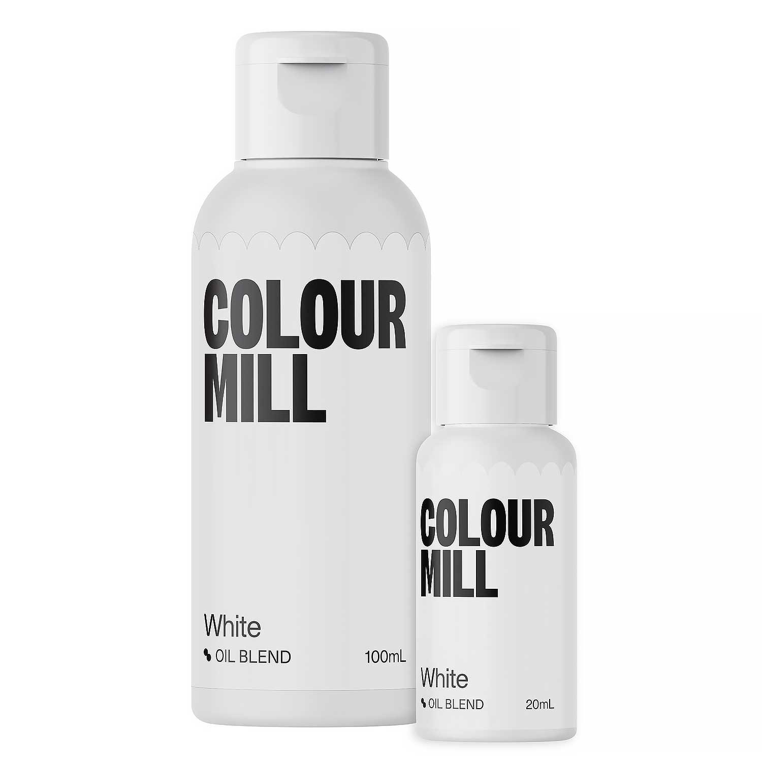 White Colour Mill Oil Based Food Color | Country Kitchen