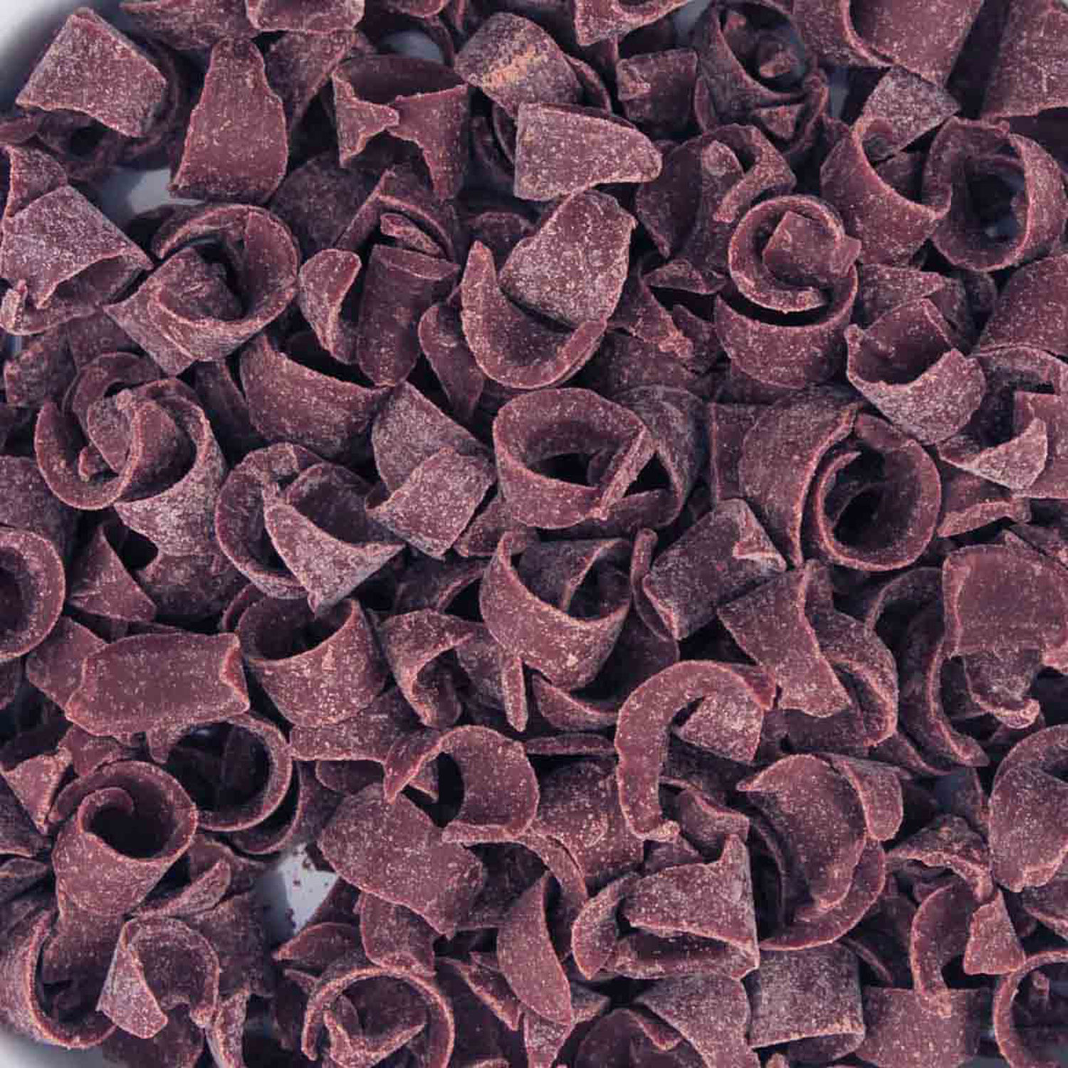 Dark Chocolate Curls Decorettes