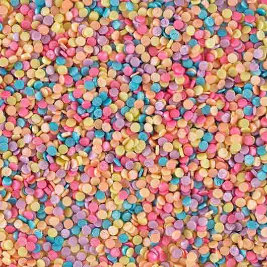 Mixed Color Shimmer Confetti Sprinkles CM9176B Country Kitchen SweetArt