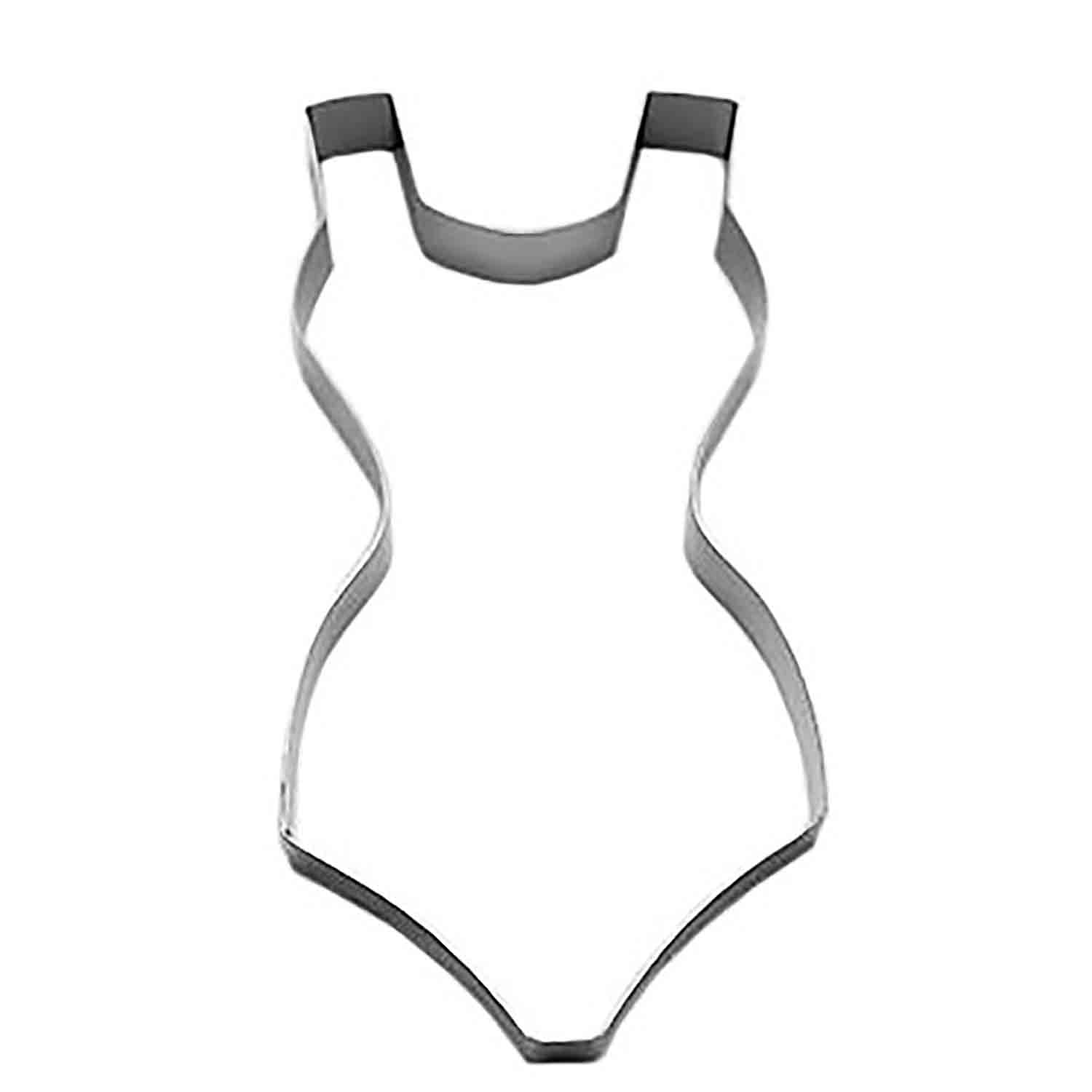 Swim suit cookie cutter fondant cutter clay cutter