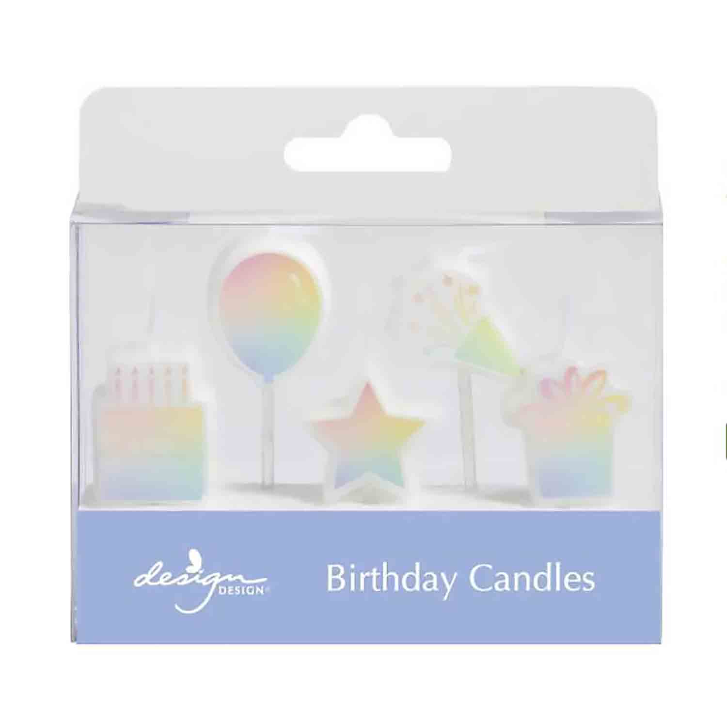 Spectrum Birthday Candle Set