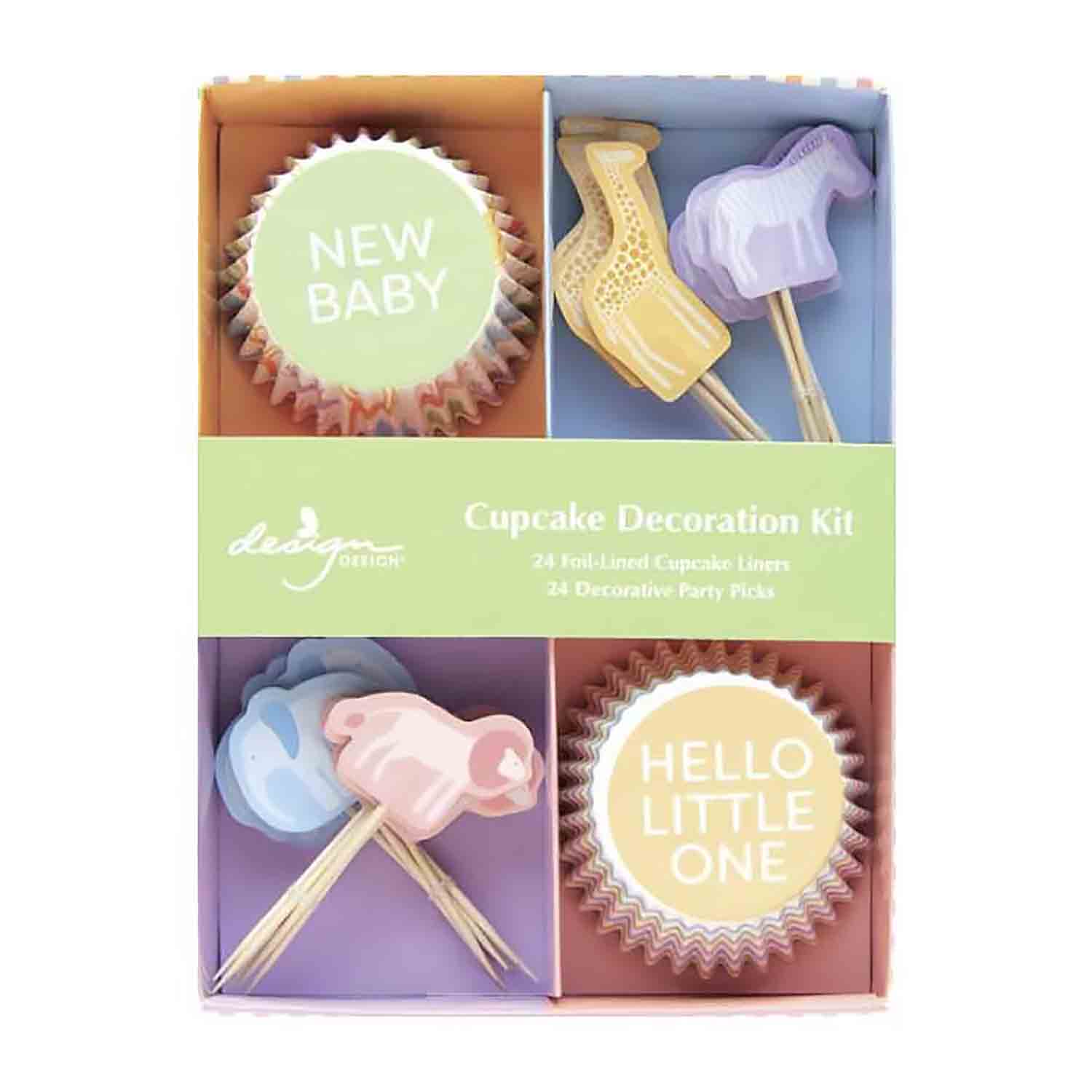 Alphabet Animals Cupcake Kit