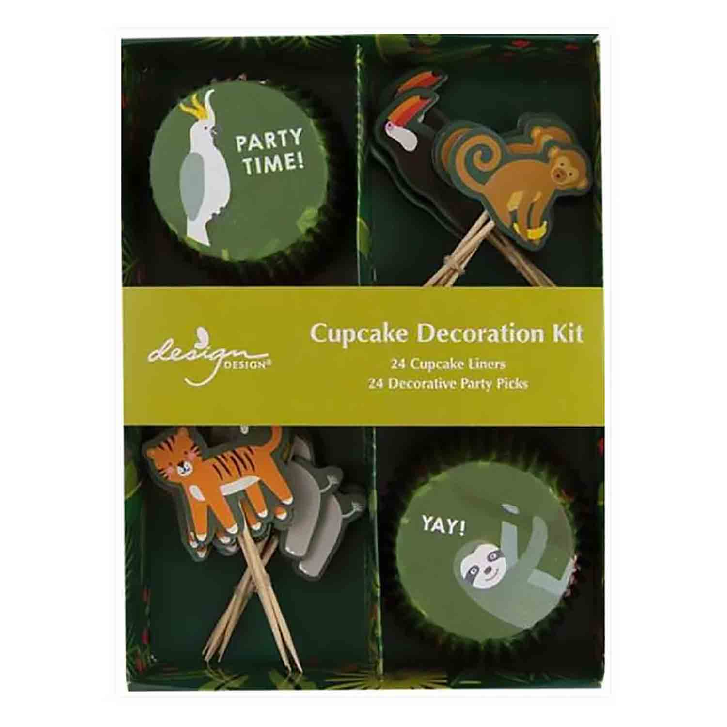 Wild Birthday Cupcake Kit