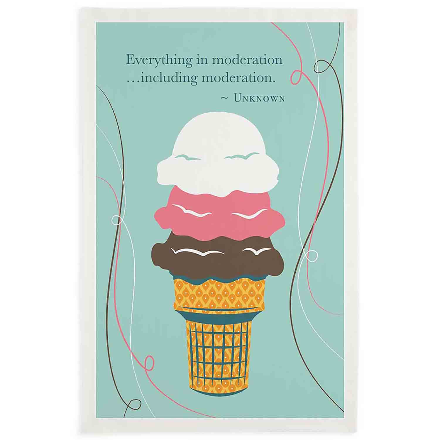 Moderation Ice Cream Kitchen Towel