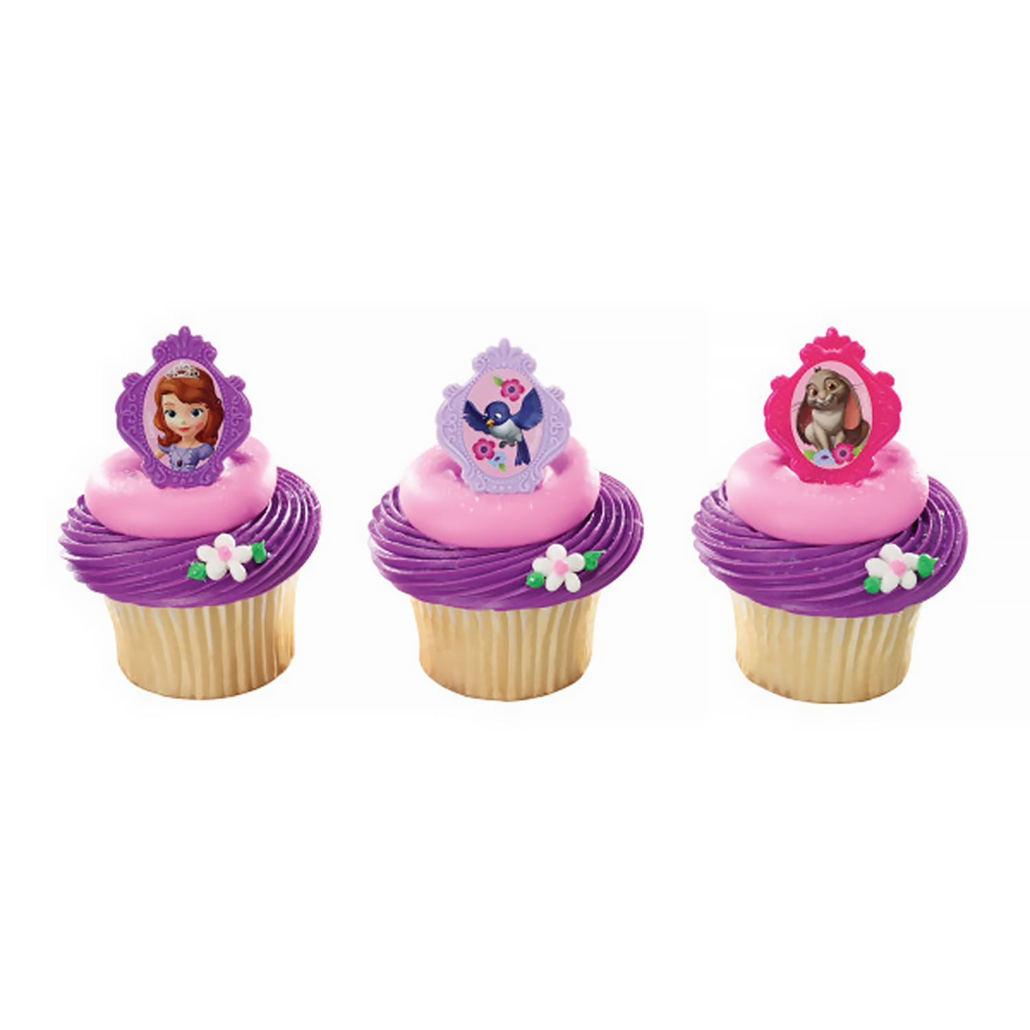 Sofia The First Cupcake Toppers