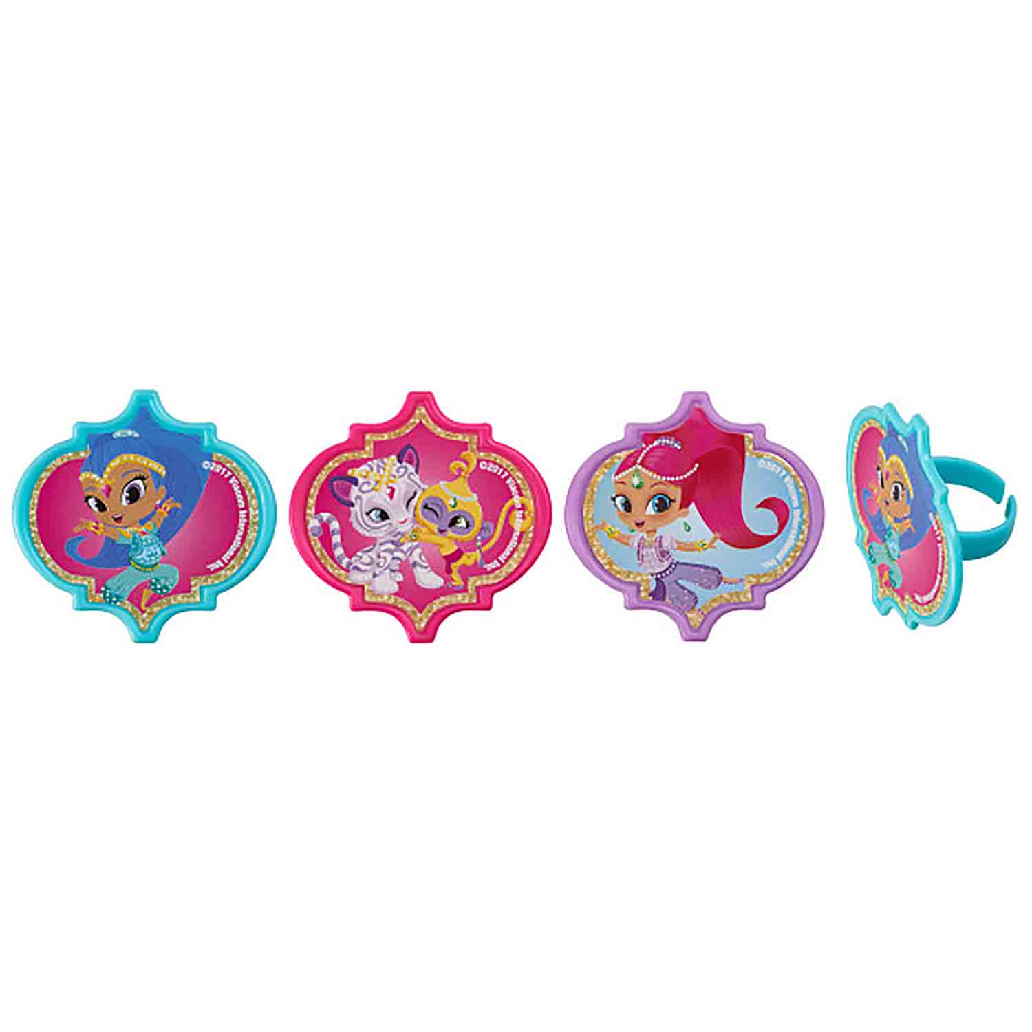 Shimmer and Shine Cupcake Toppers