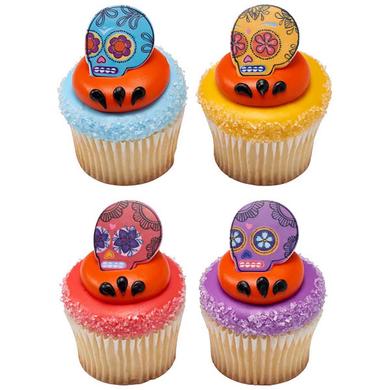 Dia De Los Muertos Rings
