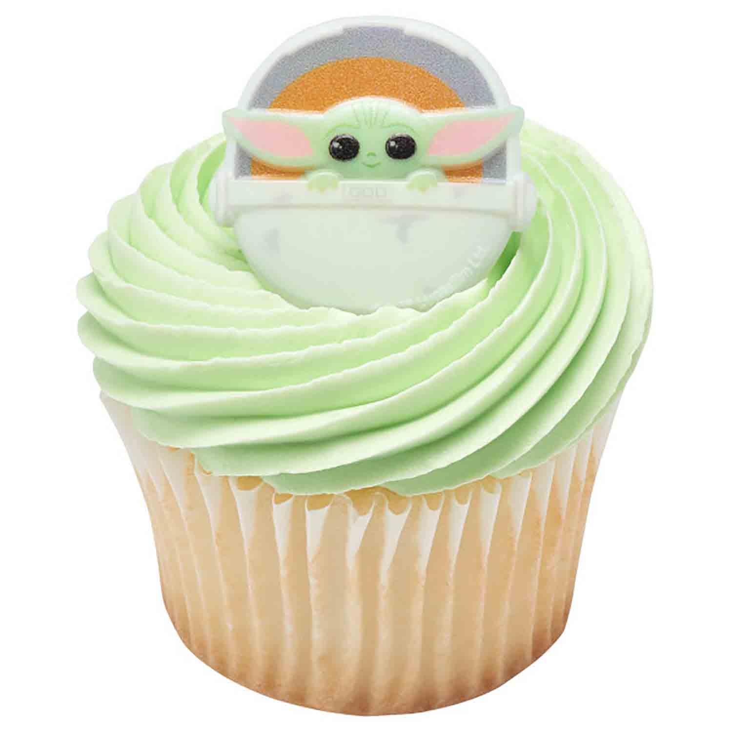 Baby Yoda Cupcake Toppers