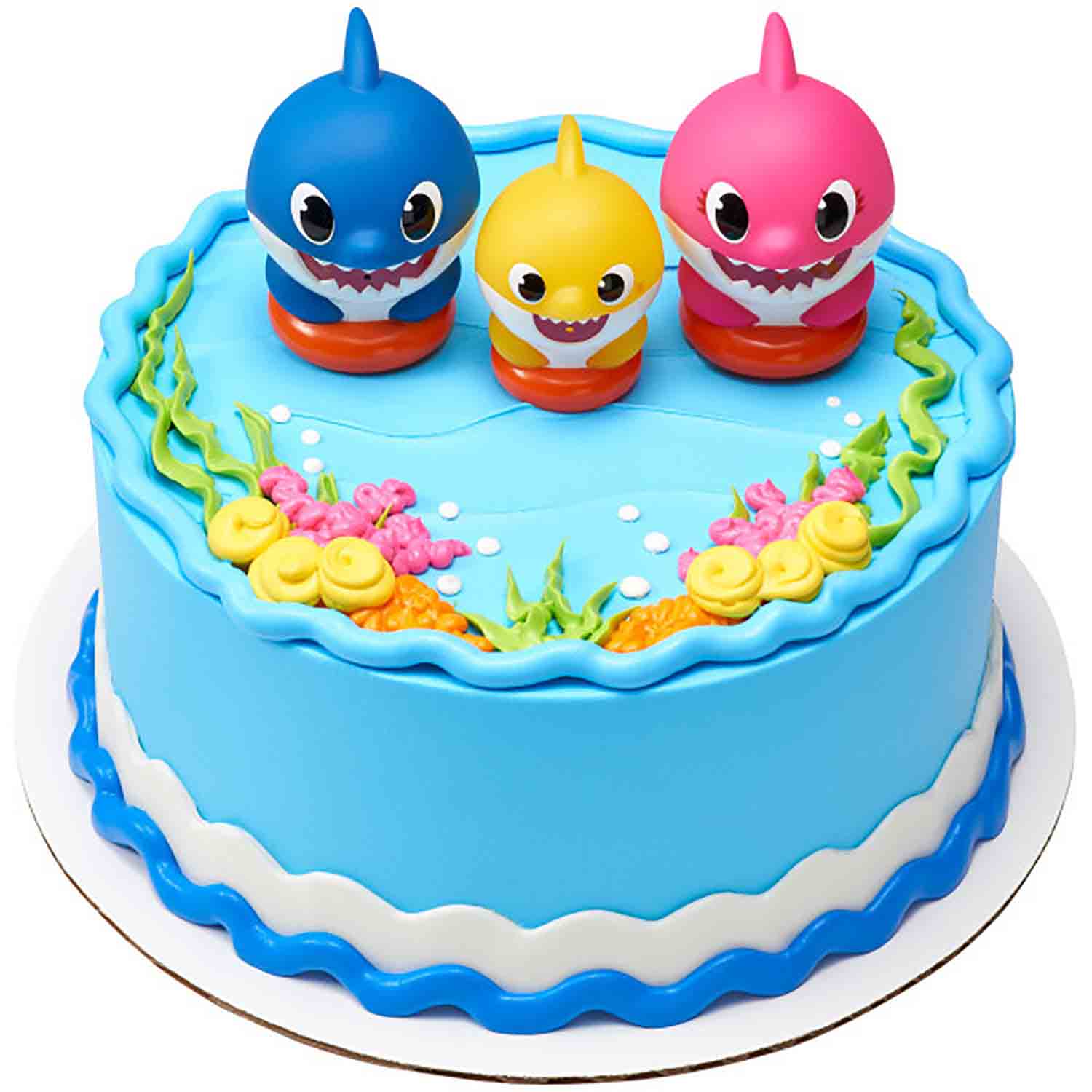 Baby Shark Family Cake Topper Set Dp Country Kitchen Sweetart