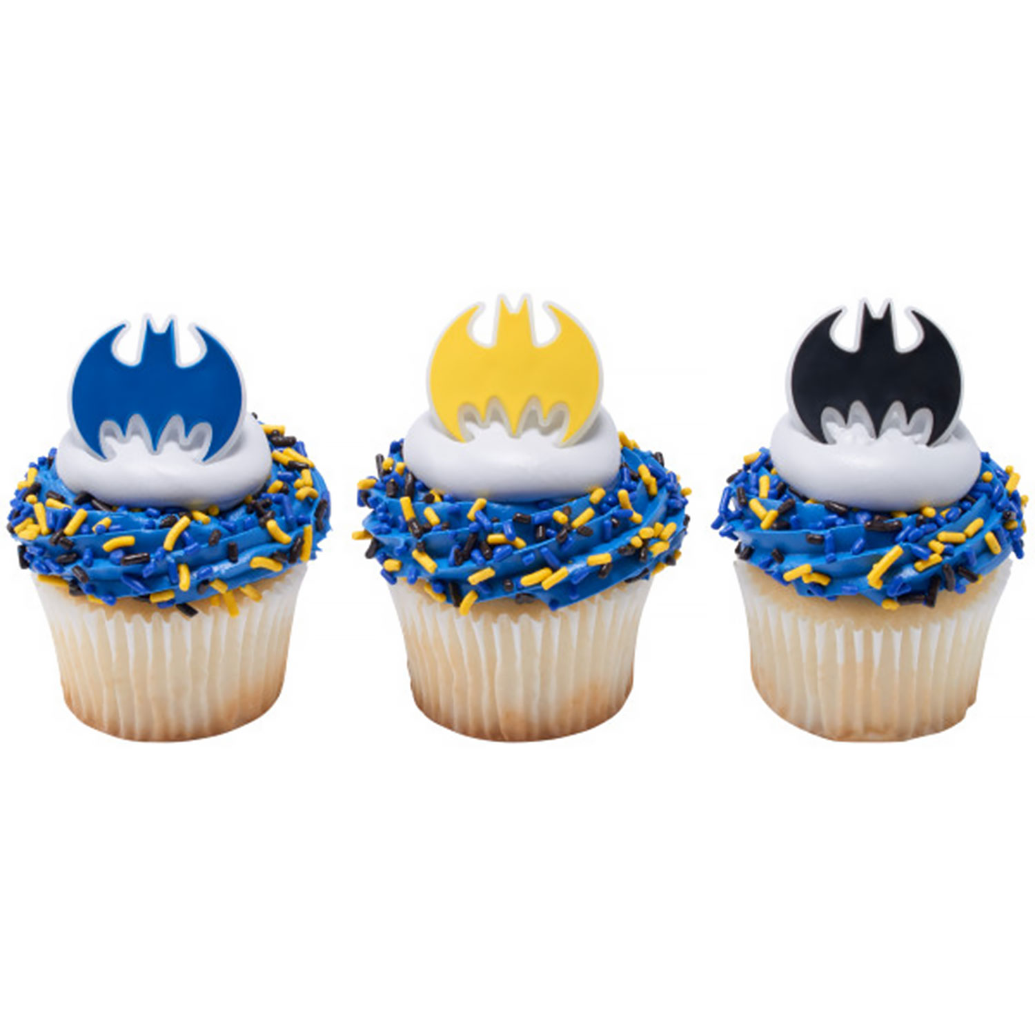 Batman Cupcake Toppers (Glow in the Dark!)