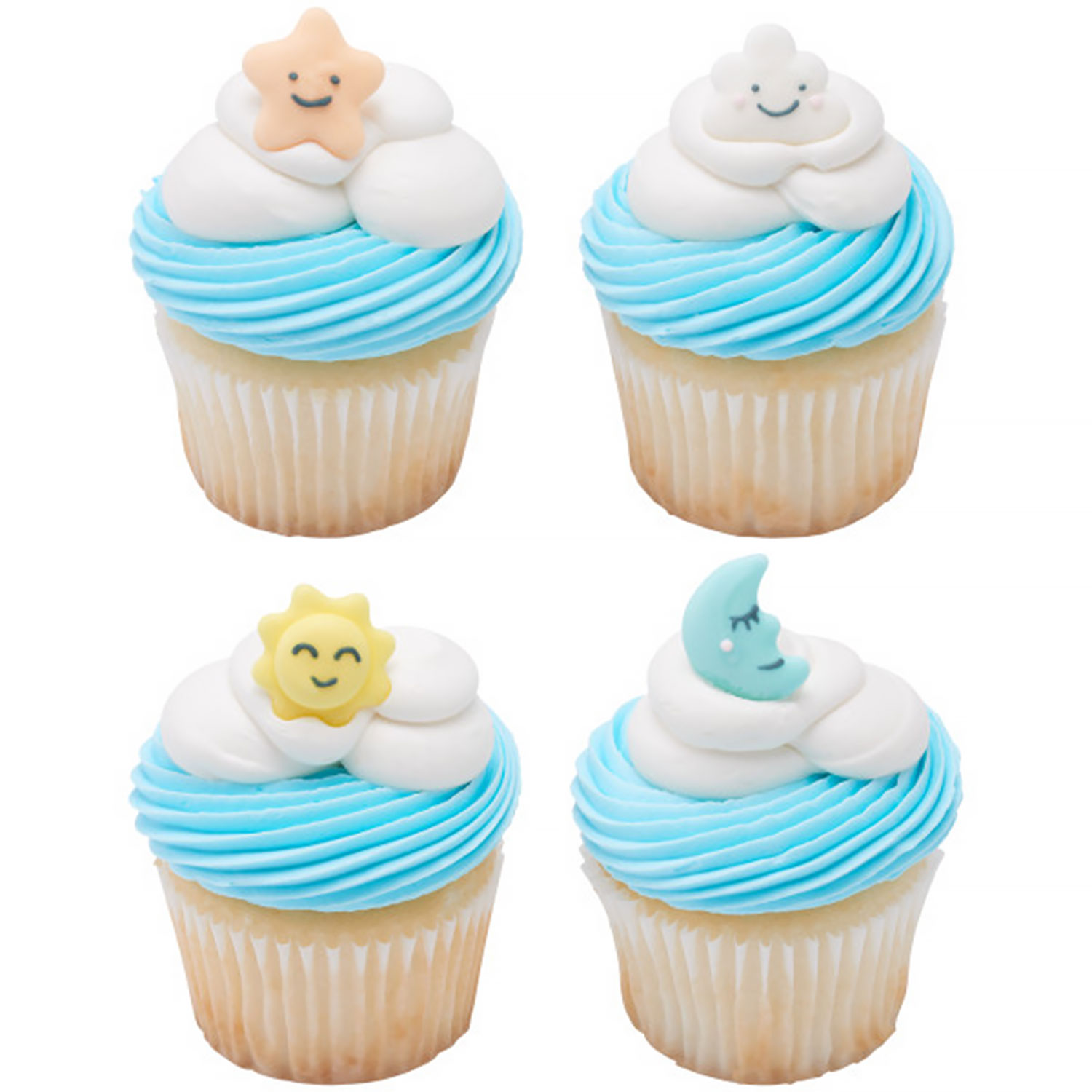 Baby Sweet Dreams Edible Cupcake Toppers 100/PKG