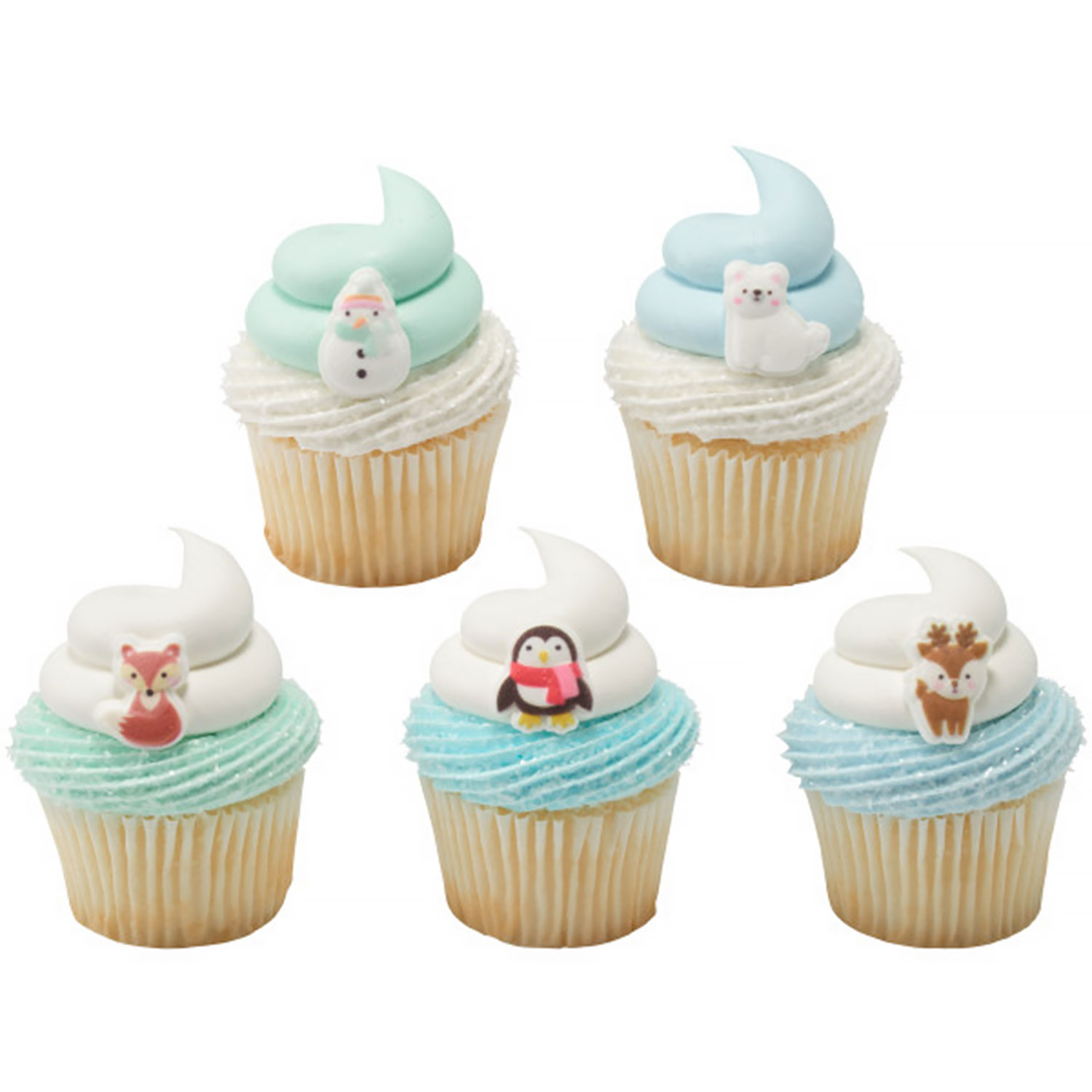 Winter Friends Icing Decorations