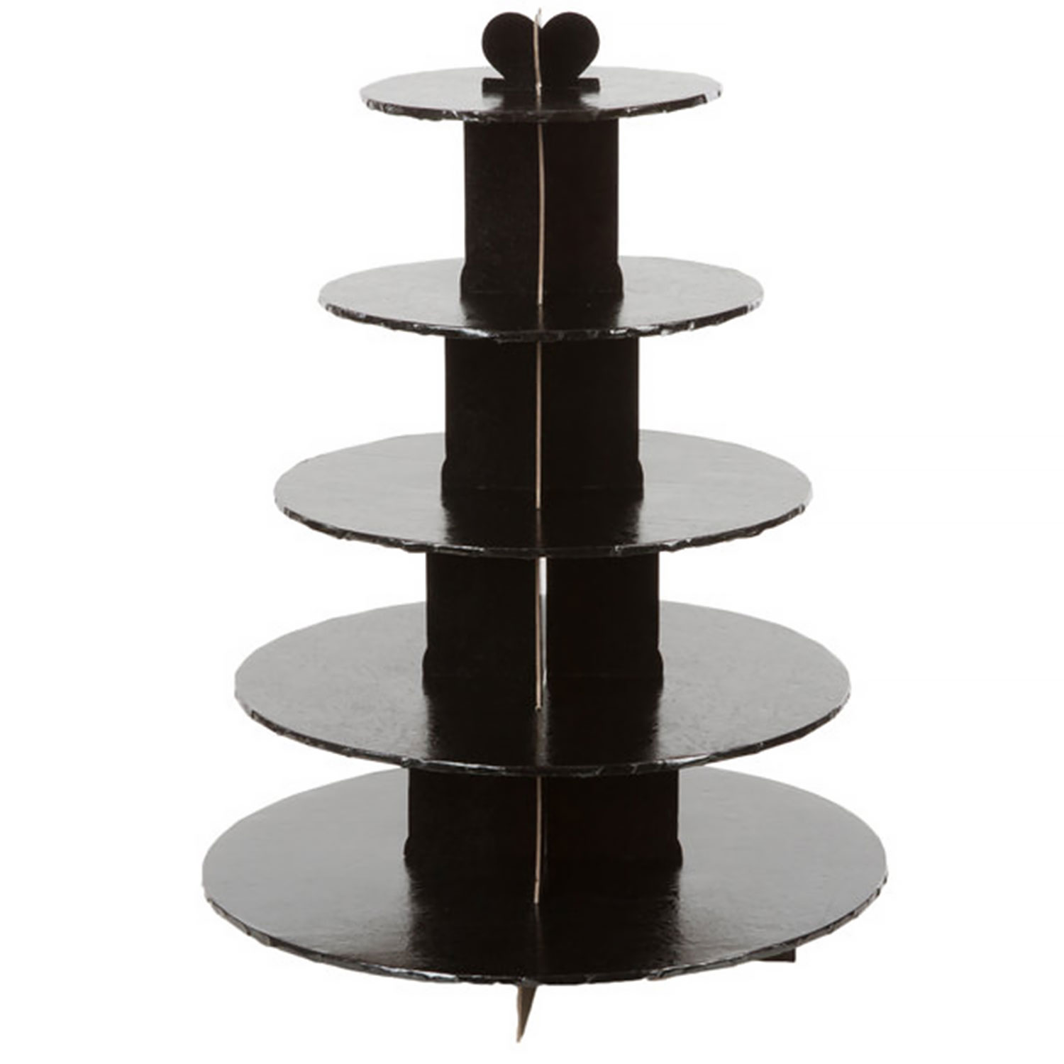 Black 5 Tier Cupcake Stand