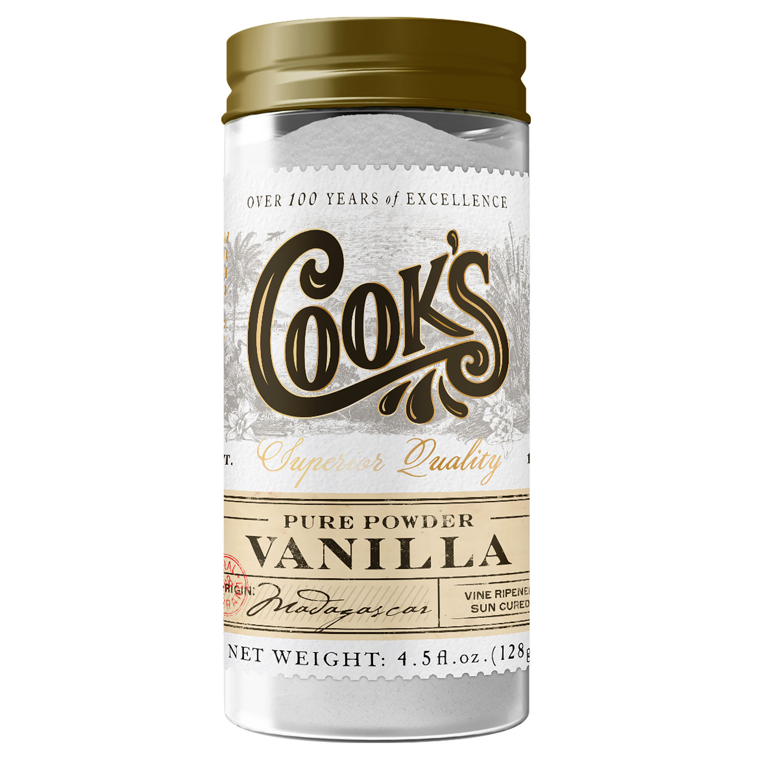 Cook's Pure Vanilla Powder