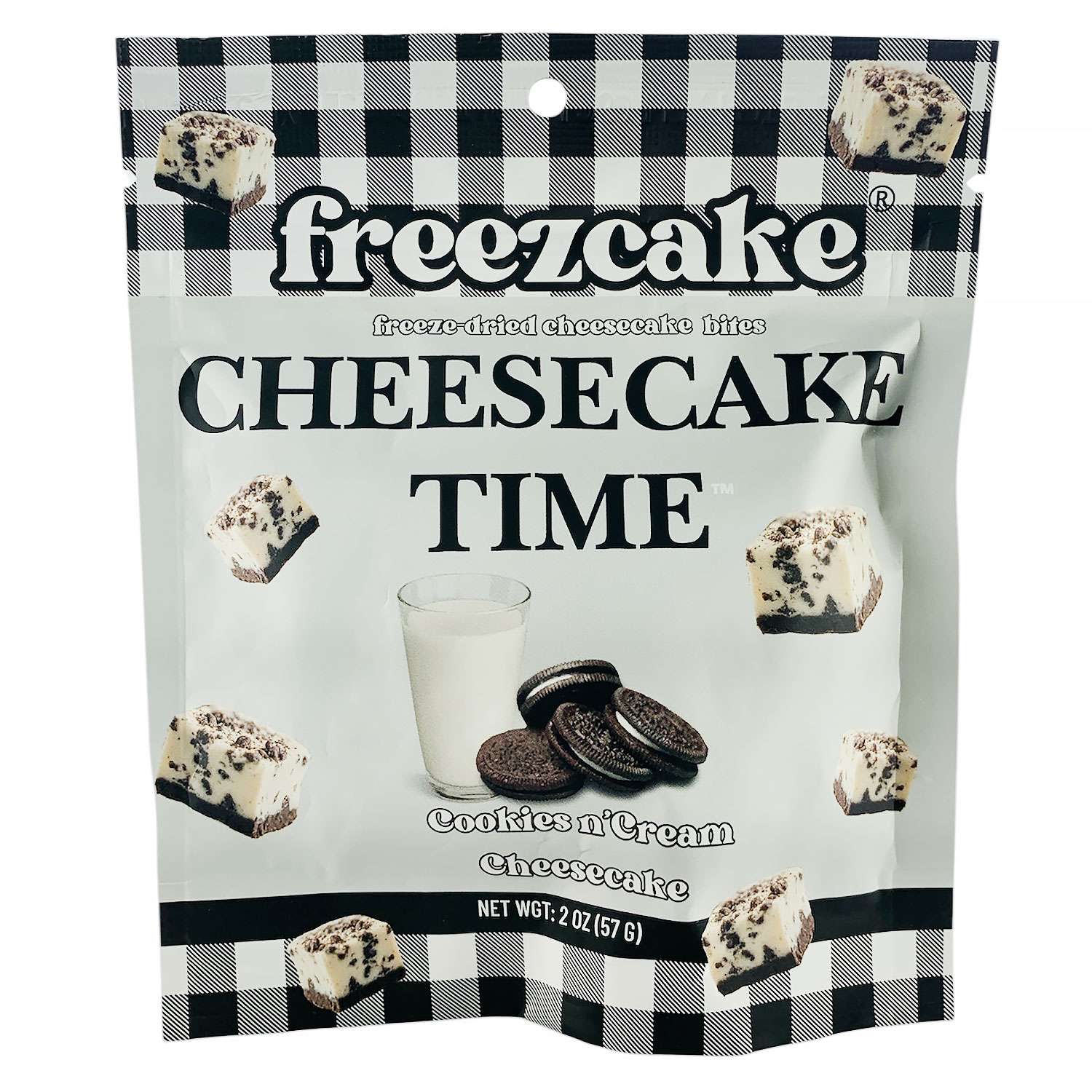 Freeze Dried Cookies and Cream Cheesecake Bites