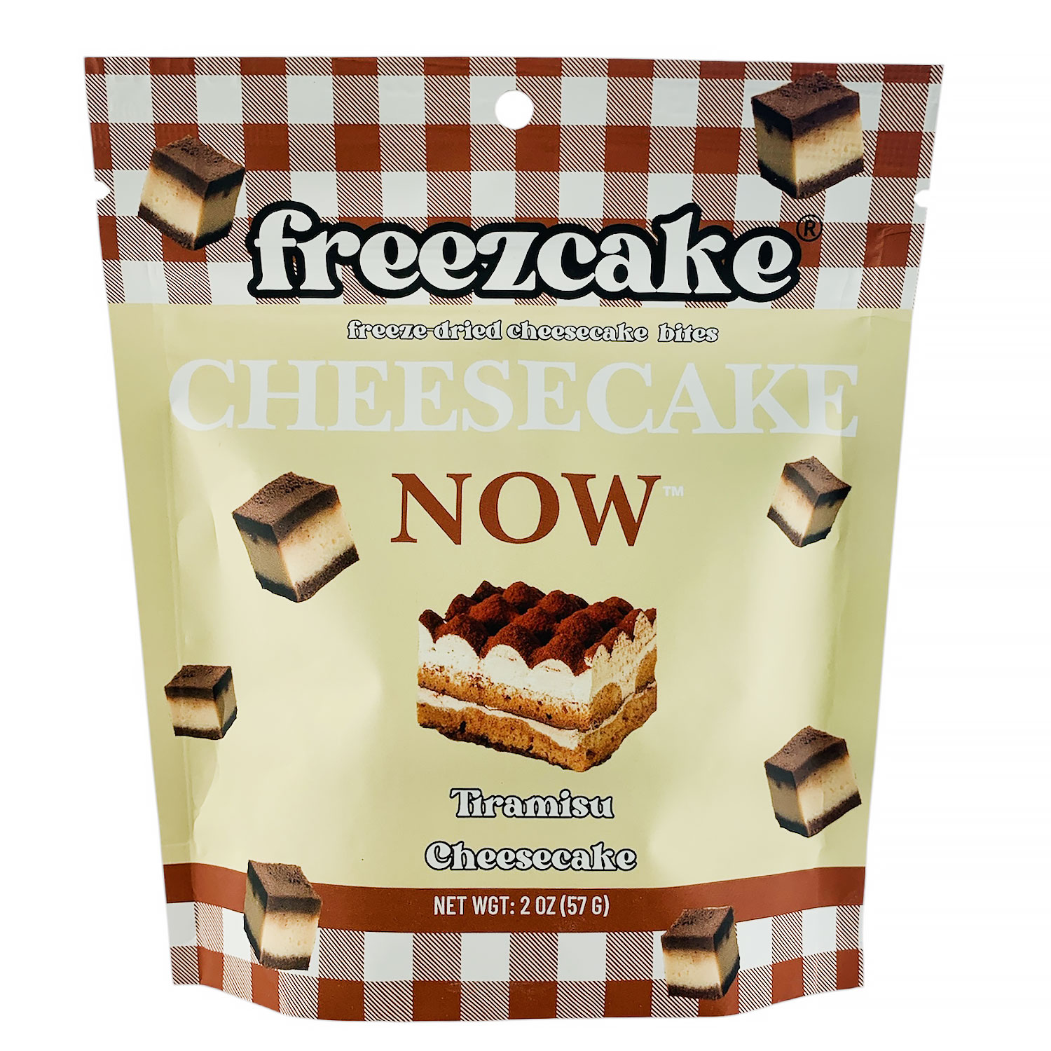 Freeze Dried Tiramisu Cheesecake Bites