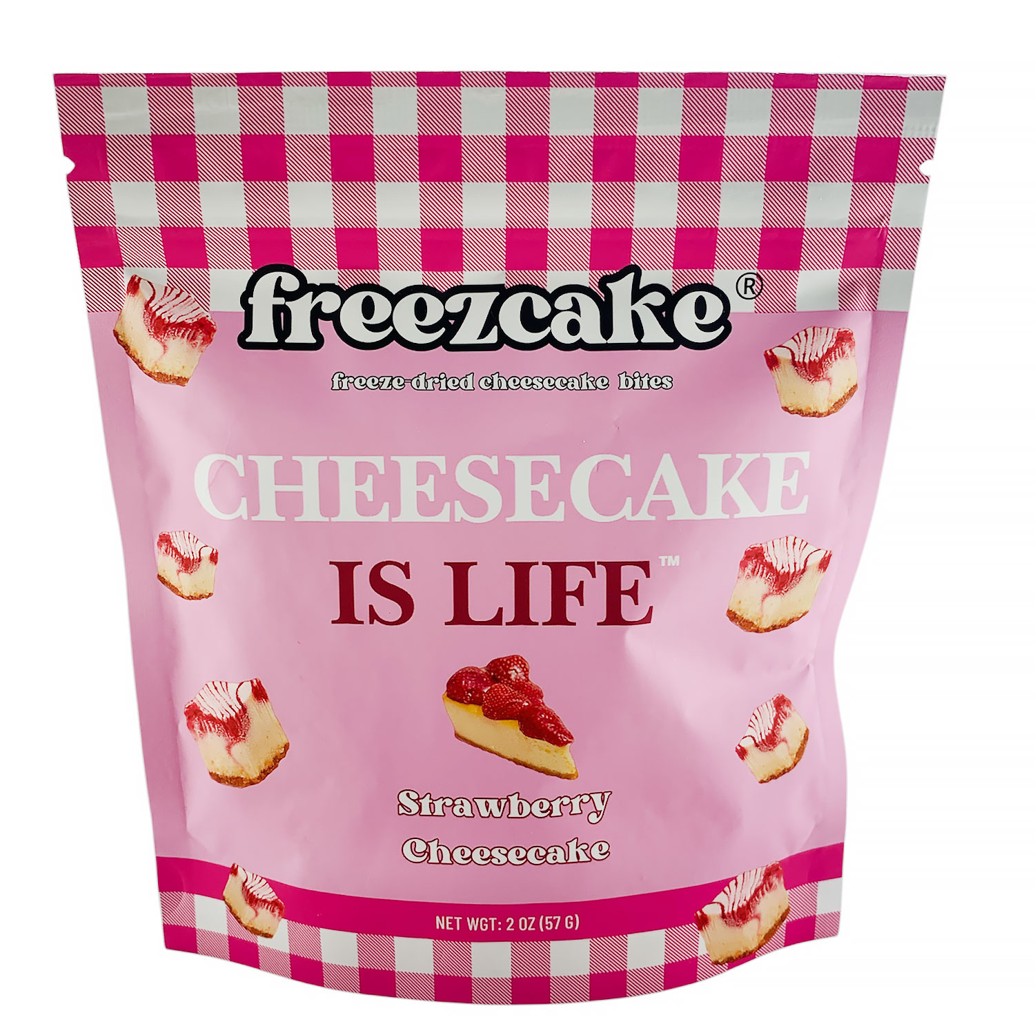 Freeze Dried Strawberry Cheesecake Bites