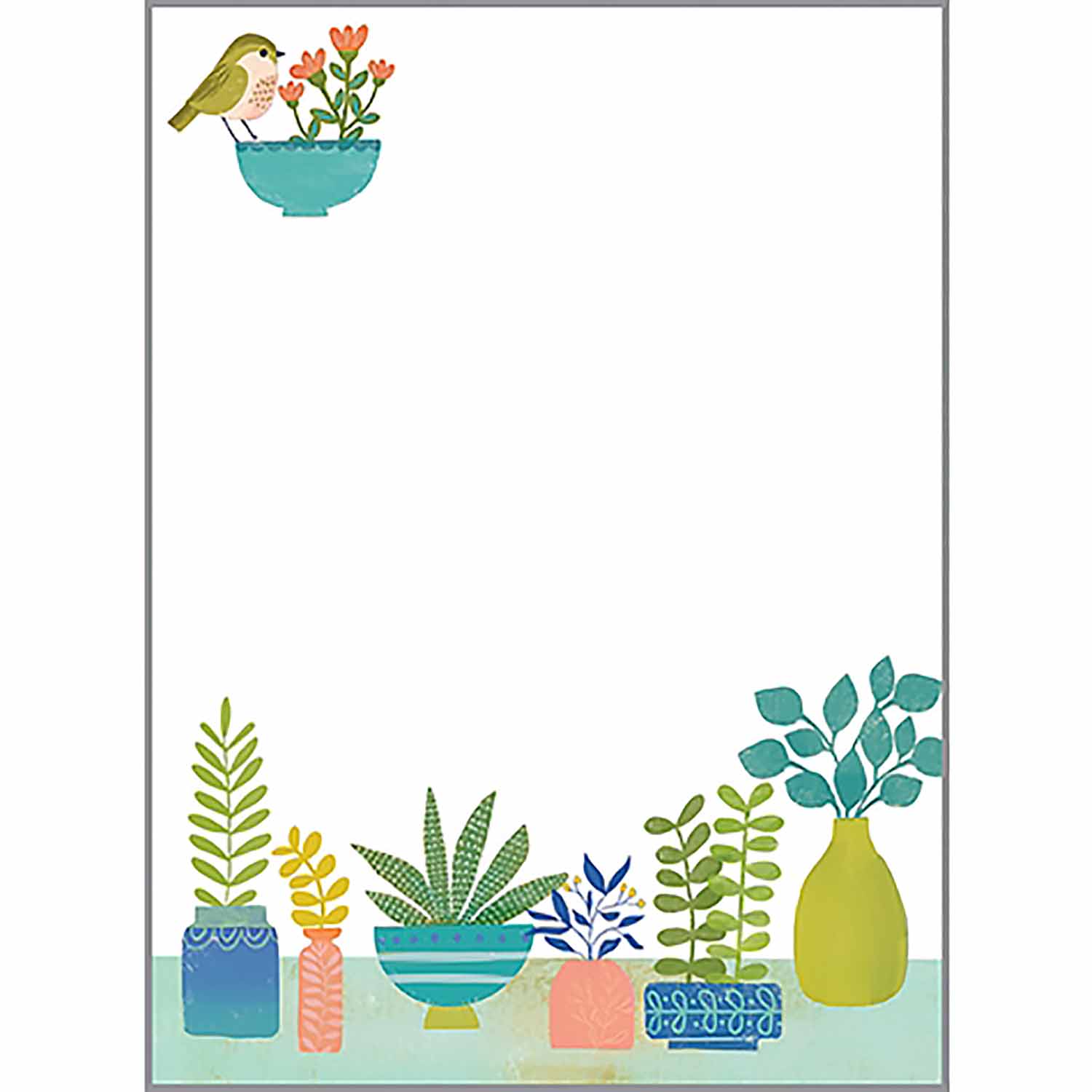 Houseplant Memo Pad