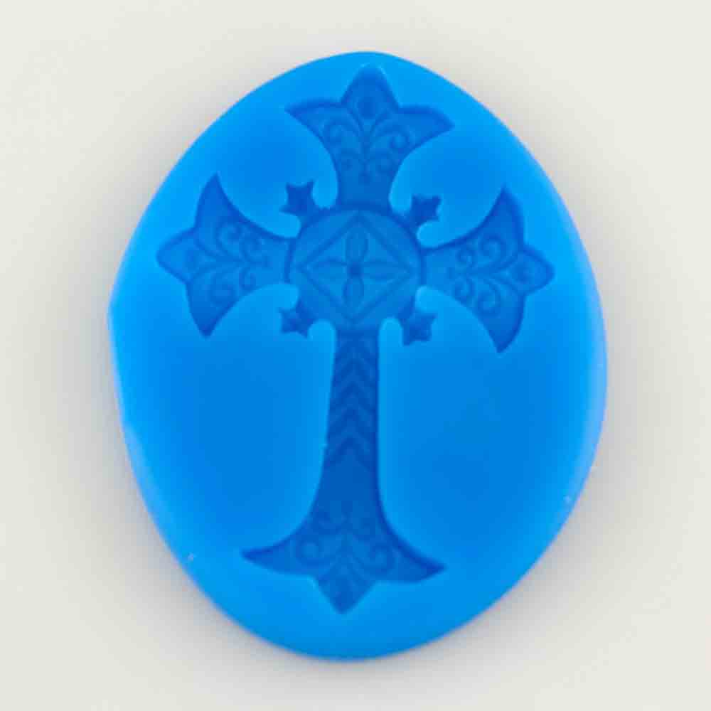 Cross Silicone Mold - FI-CR114 | Country Kitchen SweetArt