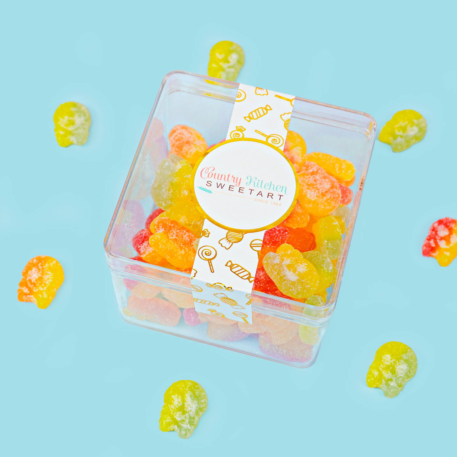 Bubs Mini Sour Skulls