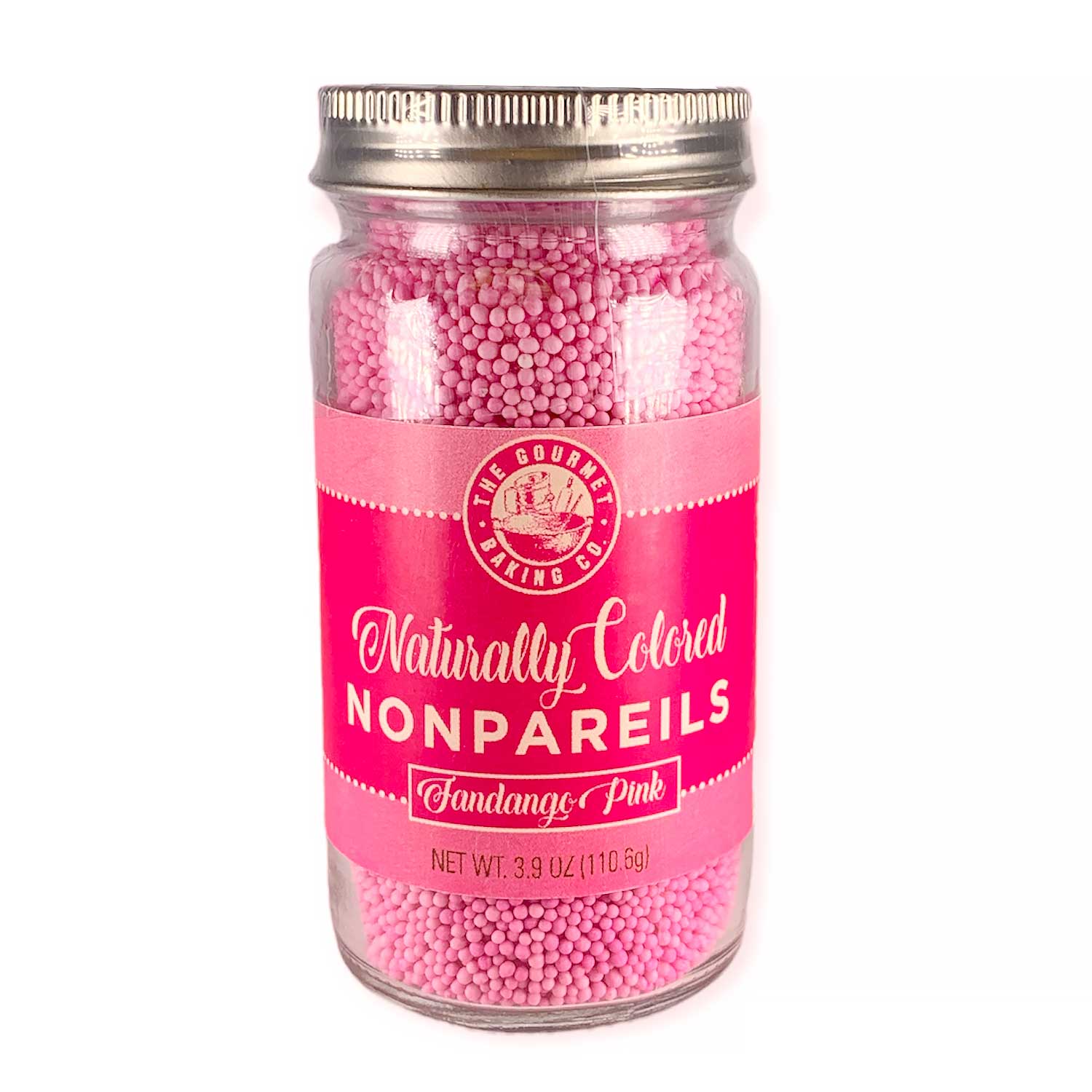 Naturally Colored Fandango Pink Nonpareils