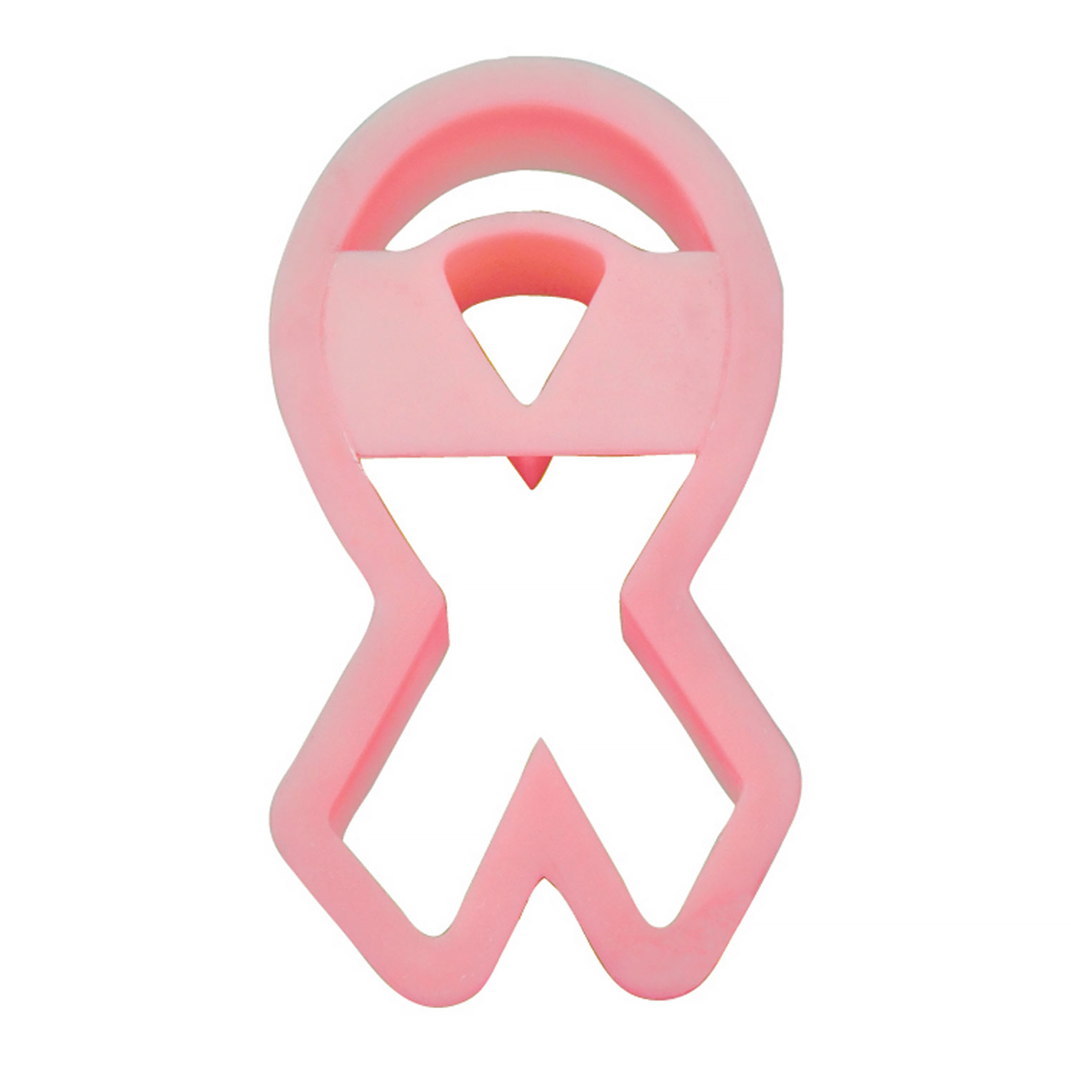 Pink Ribbon Plastic Cookie Cutter