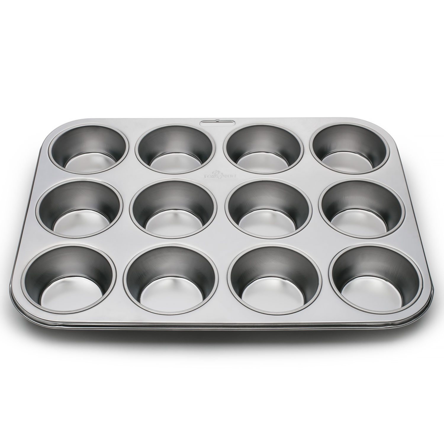 Fox Run 12 Cup Stainless Steel Muffin Pan