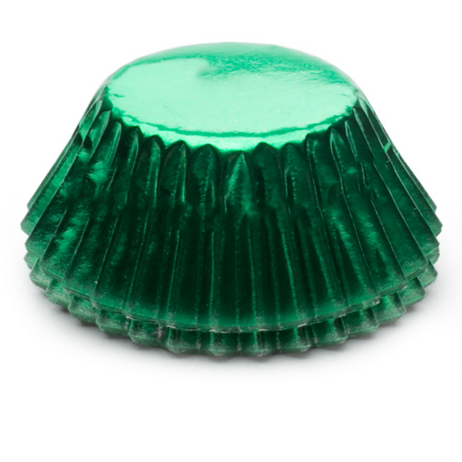 Green Foil Mini Cupcake Liners