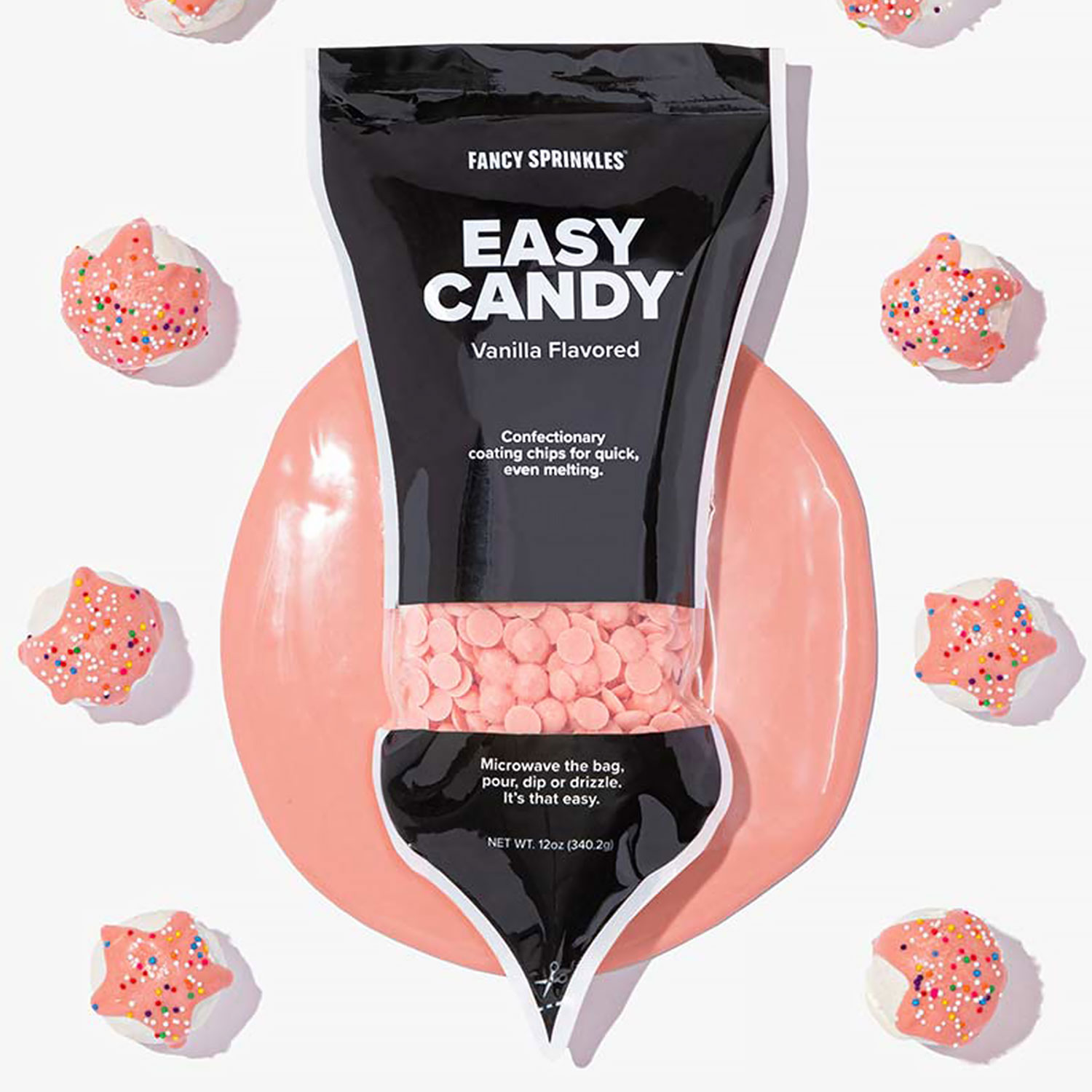 Pink Easy Candy Chocolate Melts 12 oz
