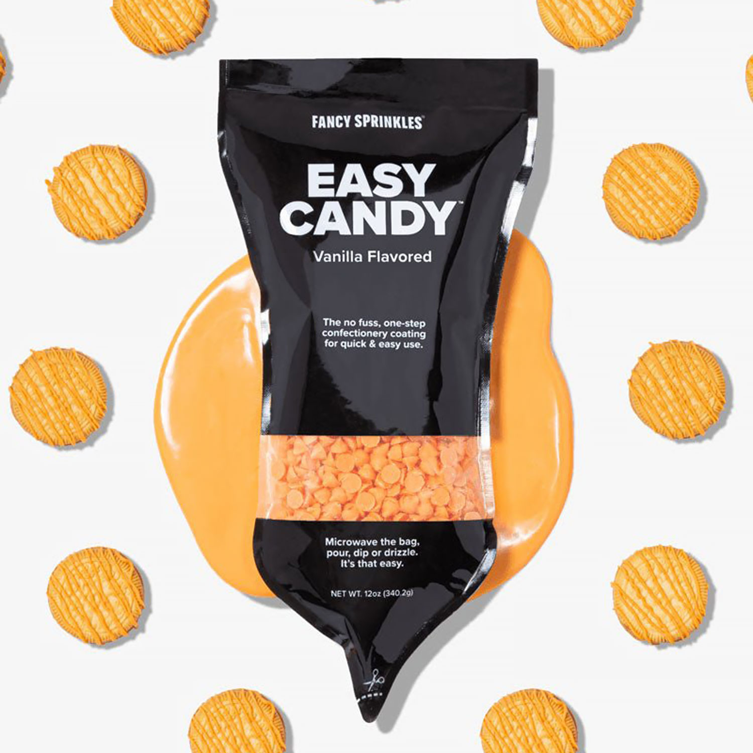 Orange Easy Candy Chocolate Melts