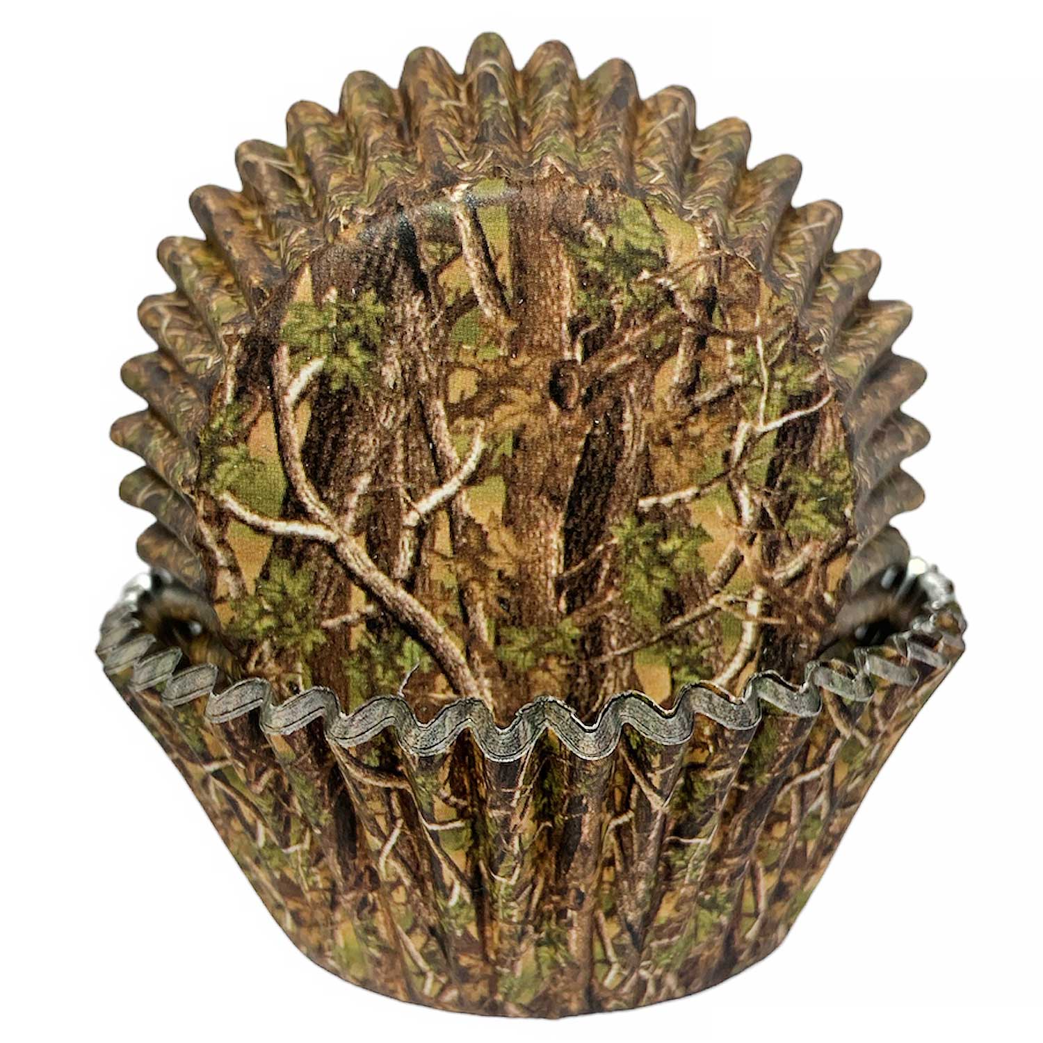 Camo Foil Cupcake Liners