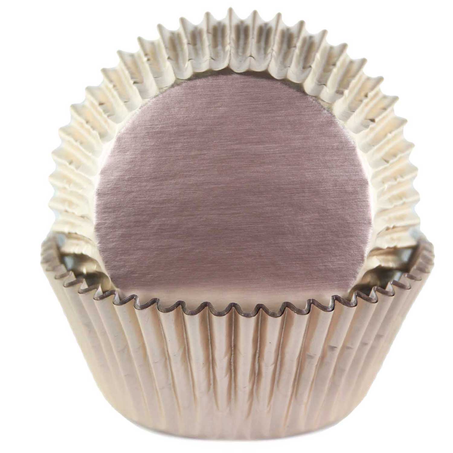 Ivory Foil Standard Cupcake Liners