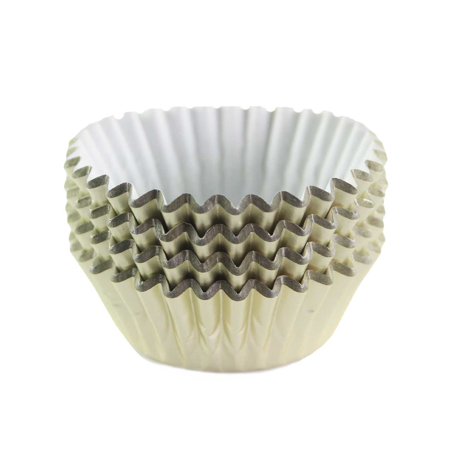 Ivory Foil Treat Cups