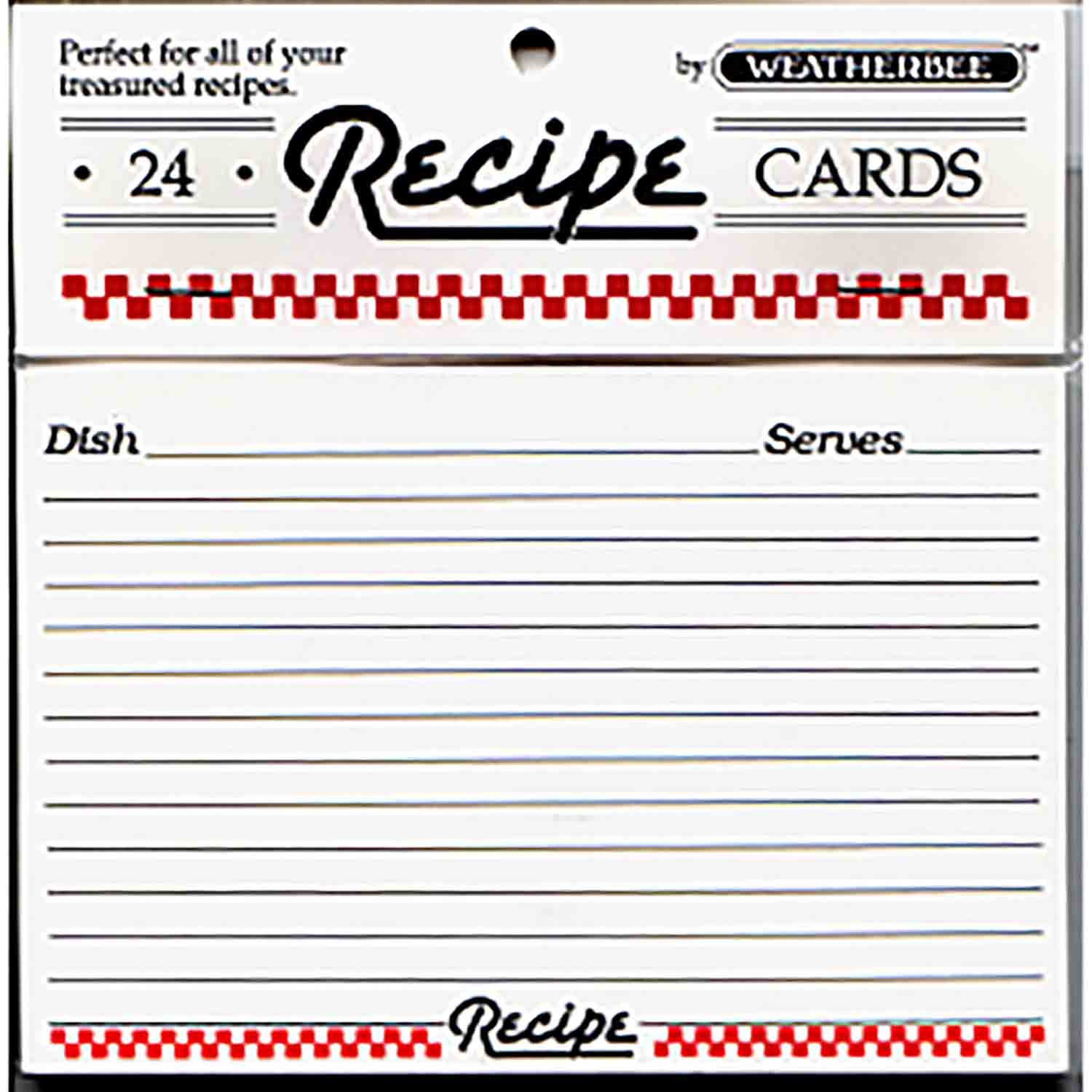 Recipe Cards-4 x 6"