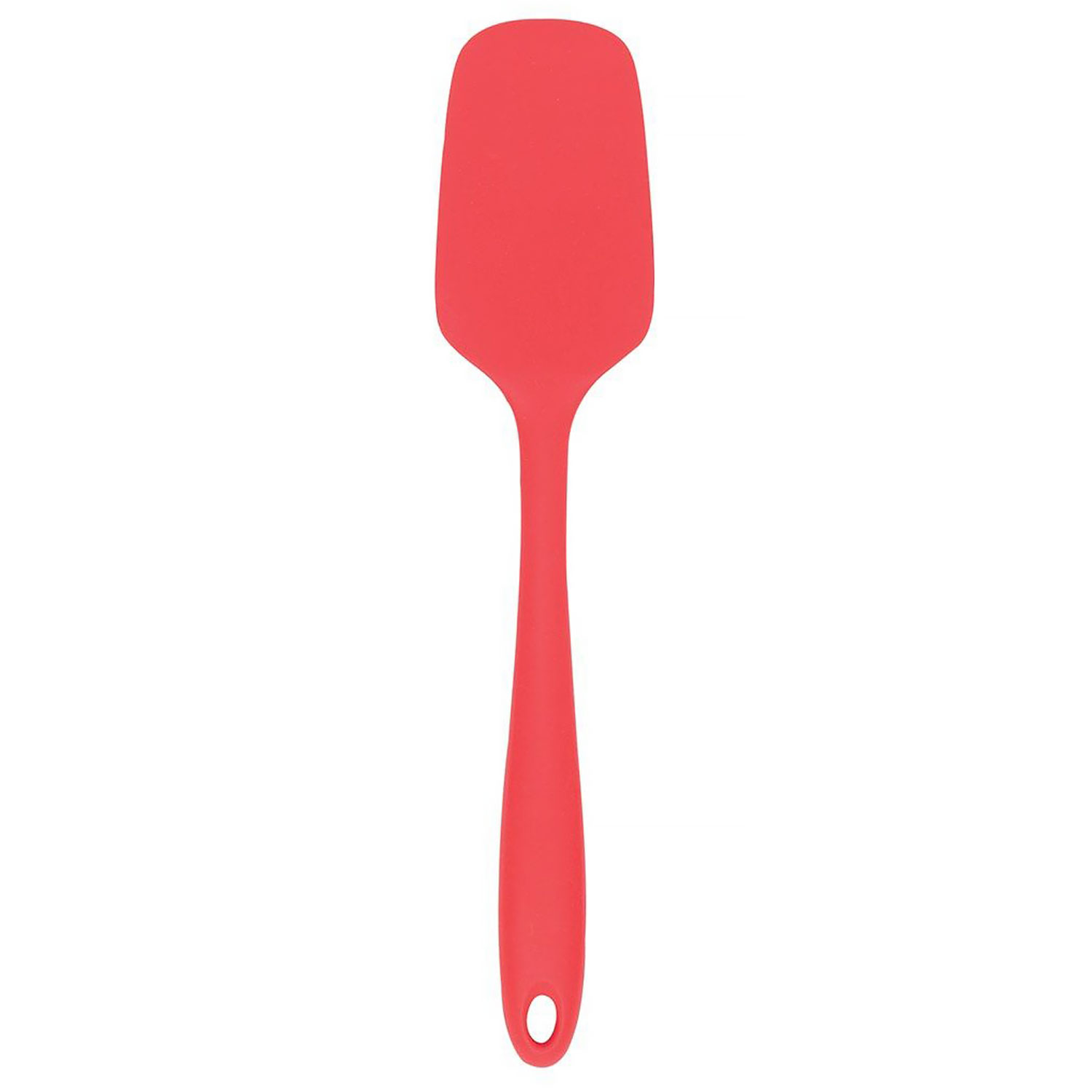 Silicone Spoon Spatula - Cherry Red