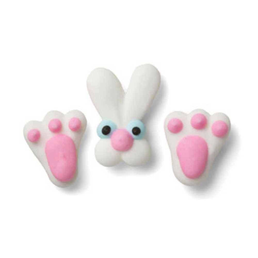 Icing Layons Bunny Face & Feet KC8240P Country Kitchen SweetArt